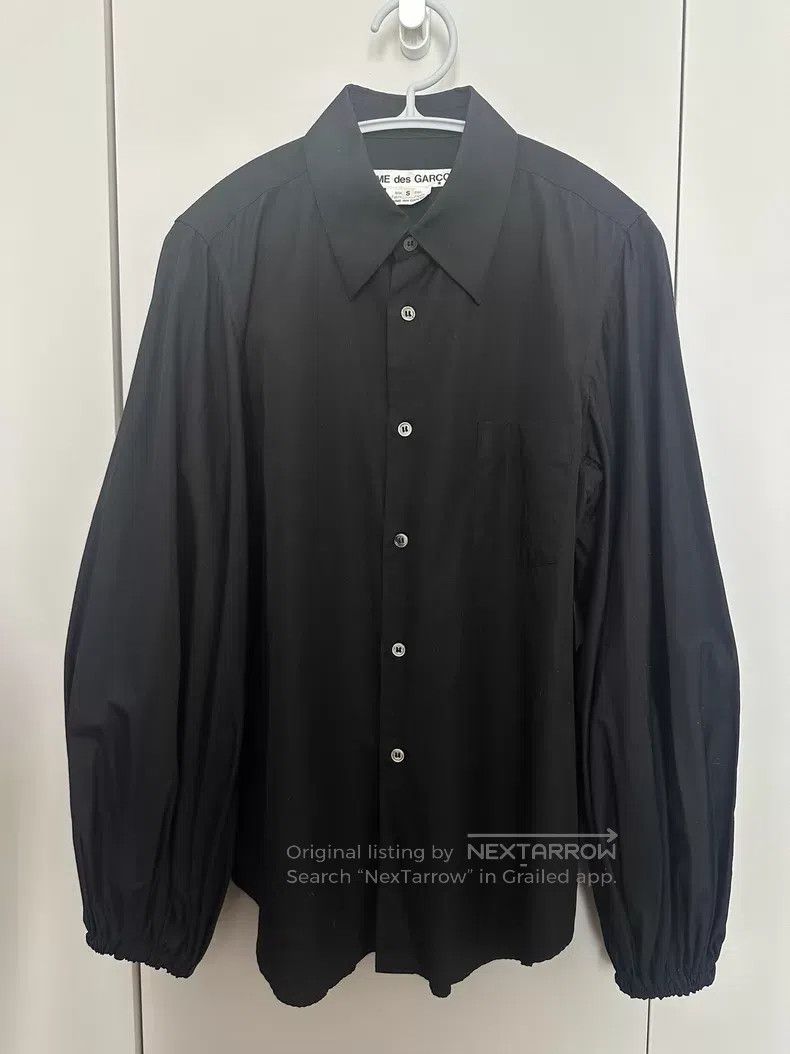 Comme des Garcons Comme Des Garcons Elastic bubble sleeve pointed collar shi Size S / US 4 / IT 40 - 4 Thumbnail