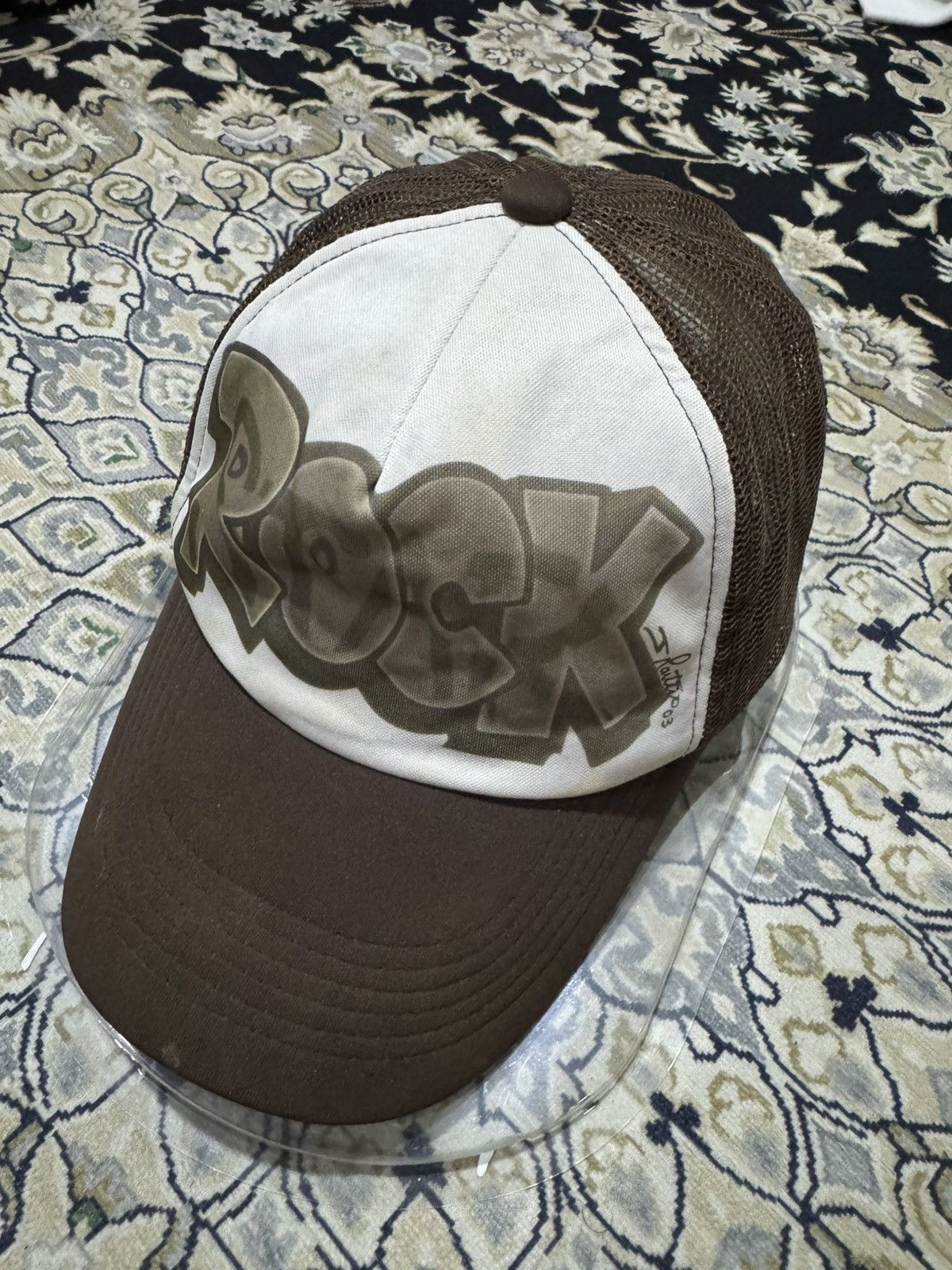 Vintage Vintage cap trucker Size ONE SIZE - 1 Thumbnail