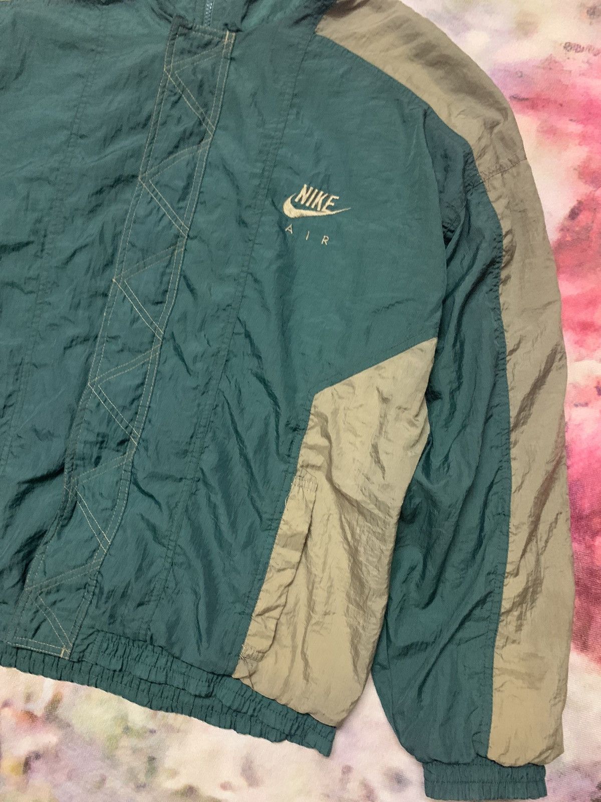Vintage Vintage Nike Air Oversized Windbreaker Size US XL / EU 56 / 4 - 4 Thumbnail