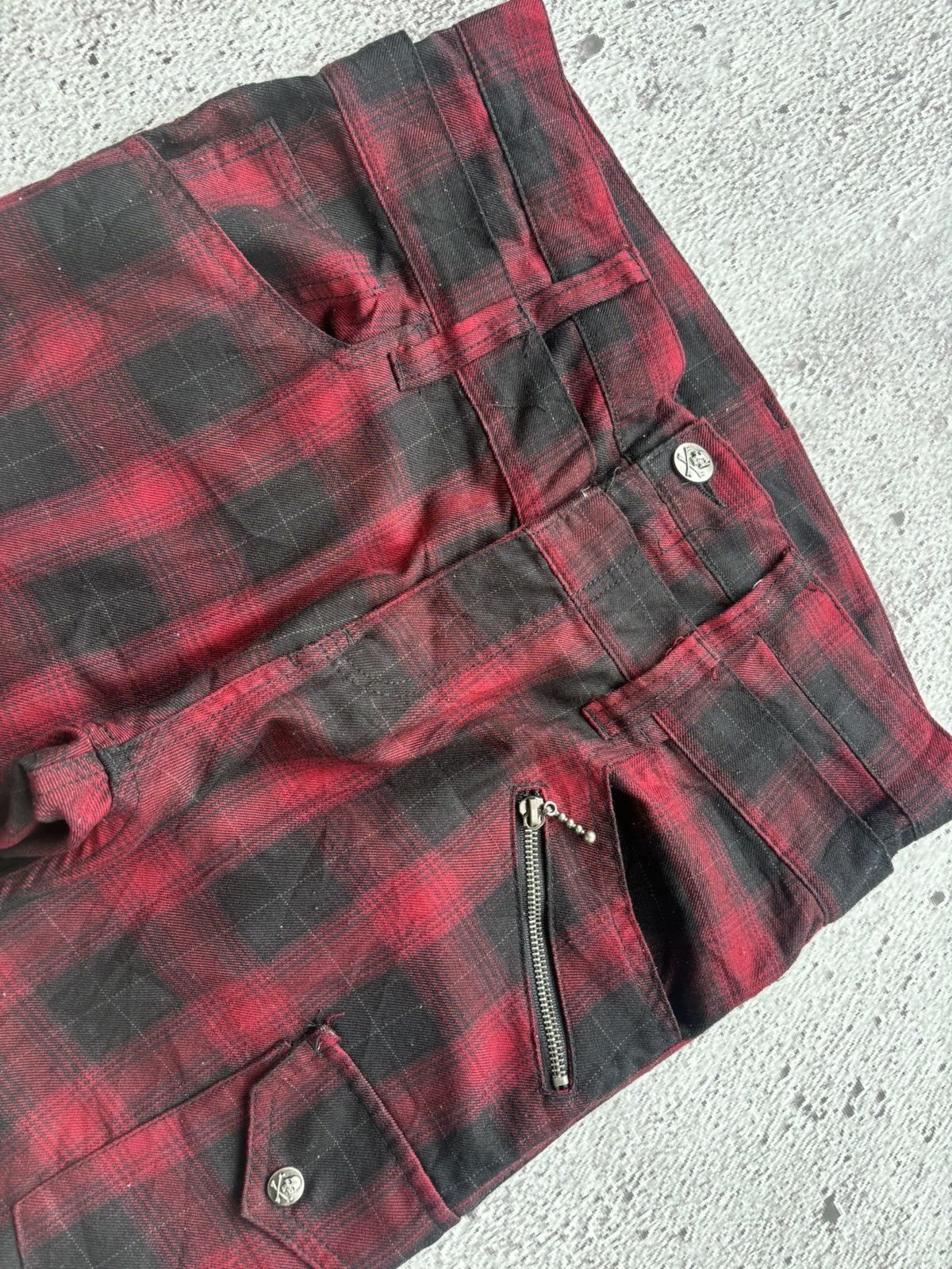 Hysteric Glamour Y2k Double focus Double waist punk style pants Size US 33 - 5 Thumbnail