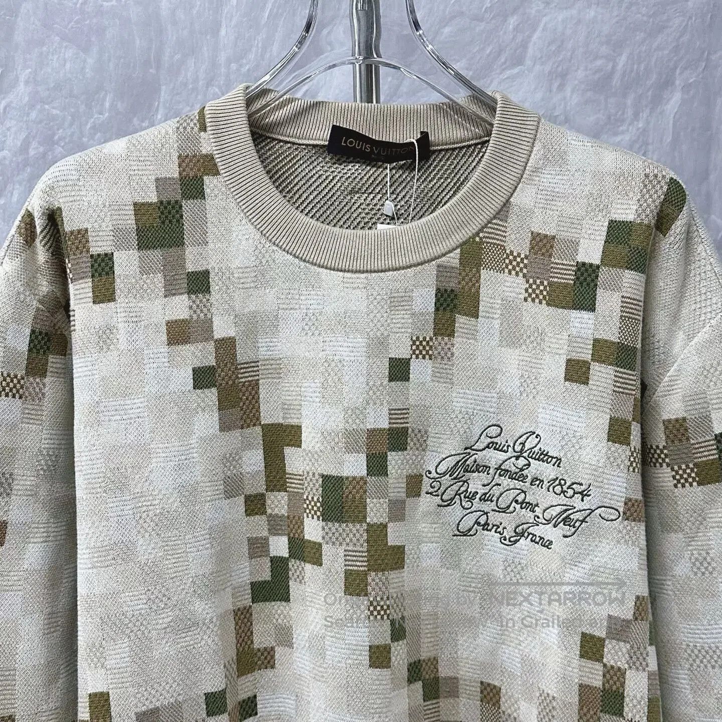 Louis Vuitton louis vuitton ss25 camo mosaic sweatshirt. Size US XXL / EU 58 / 5 - 2 Thumbnail