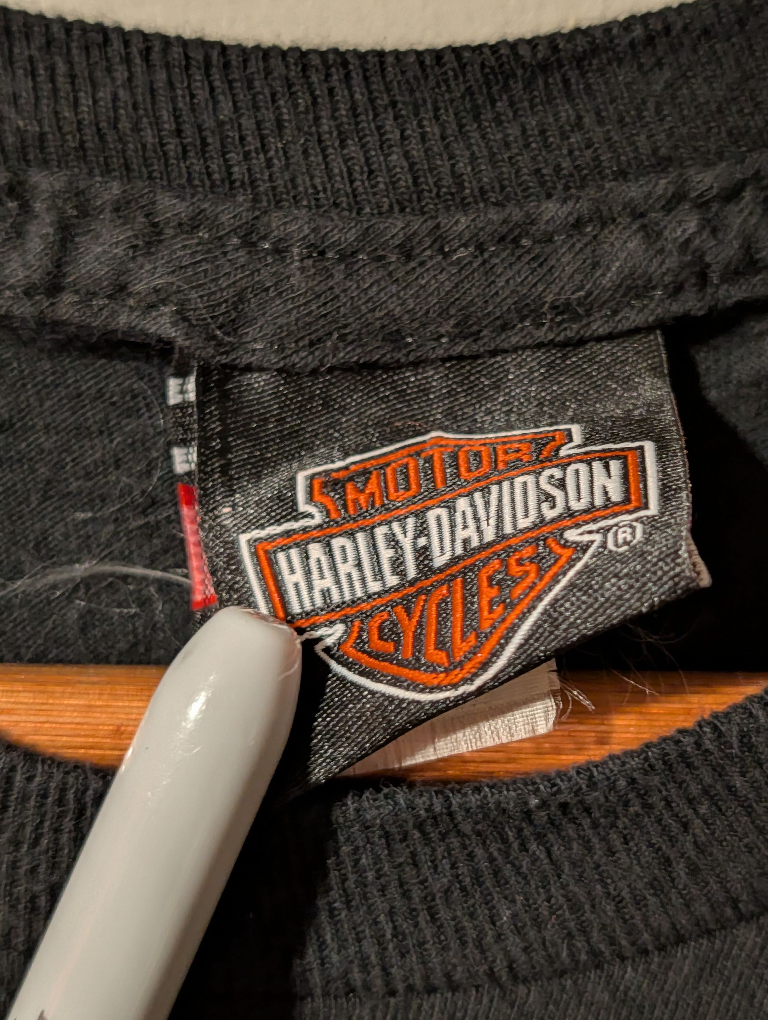 Harley Davidson Vintage 2012 Harley Davidson Motorcycle Pennsylvania T-Shirt Size US L / EU 52-54 / 3 - 3 Thumbnail