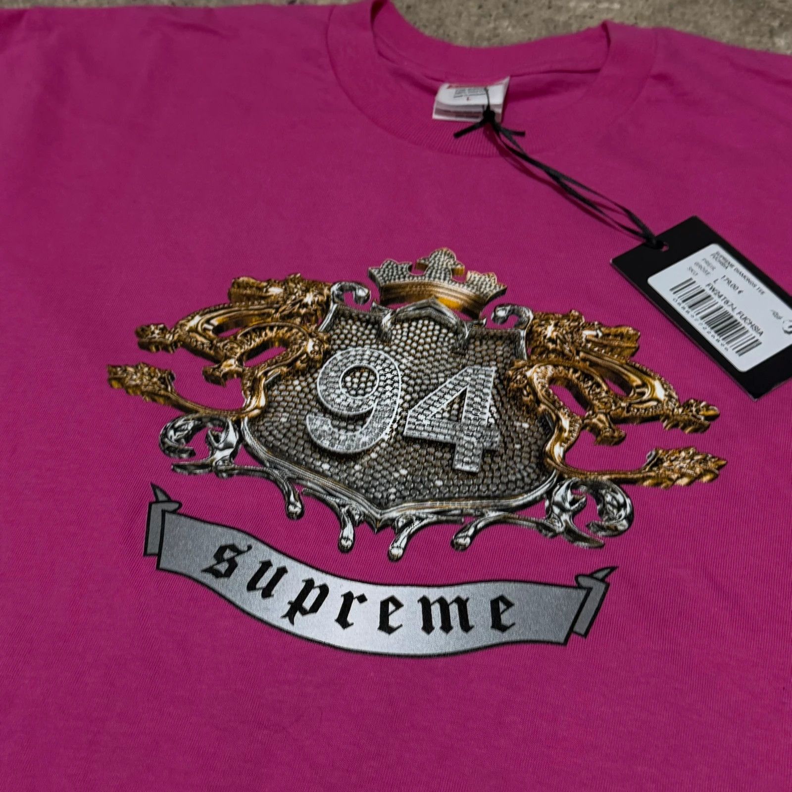 Supreme Supreme diamonds t-shirt Size US M / EU 48-50 / 2 - 3 Thumbnail