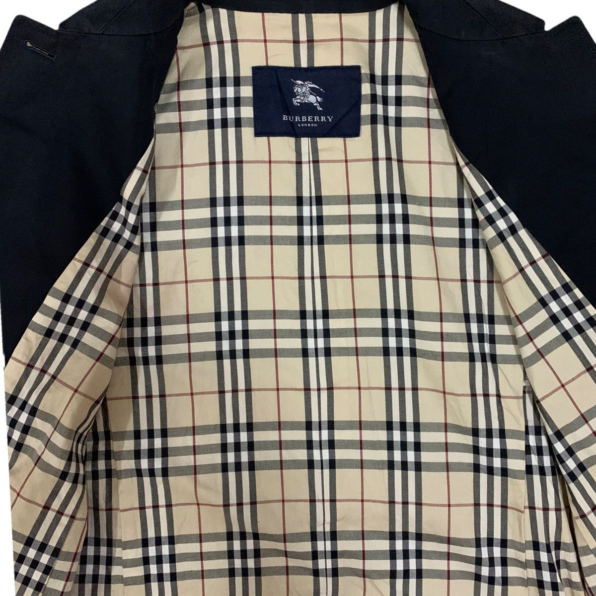 Burberry Burberry London Belted Black Trench Coat Women Size M / US 6-8 / IT 42-44 - 7 Thumbnail
