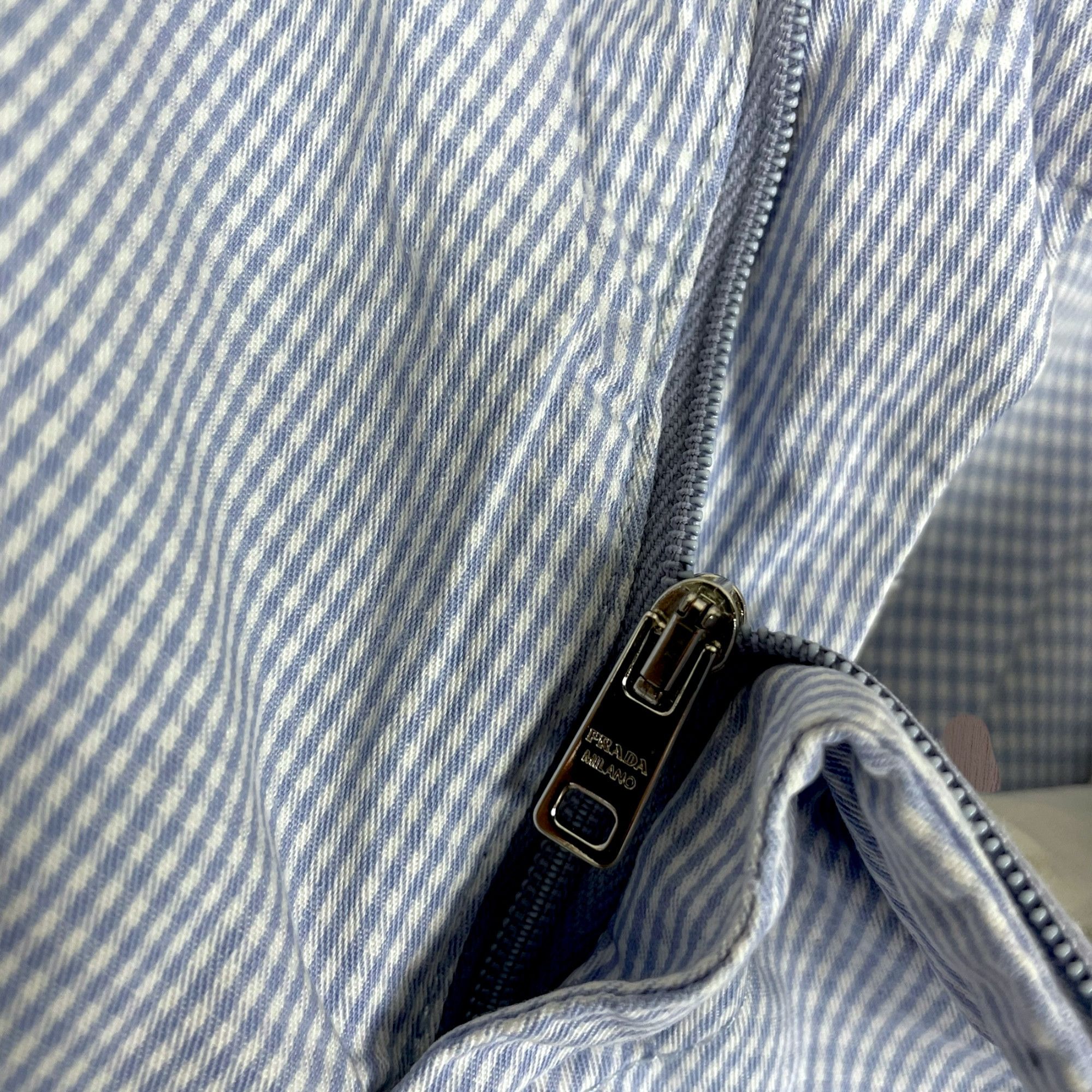 Prada Prada Milano Checkered Pattern Blue Shorts Size US 38 / EU 54 - 5 Thumbnail