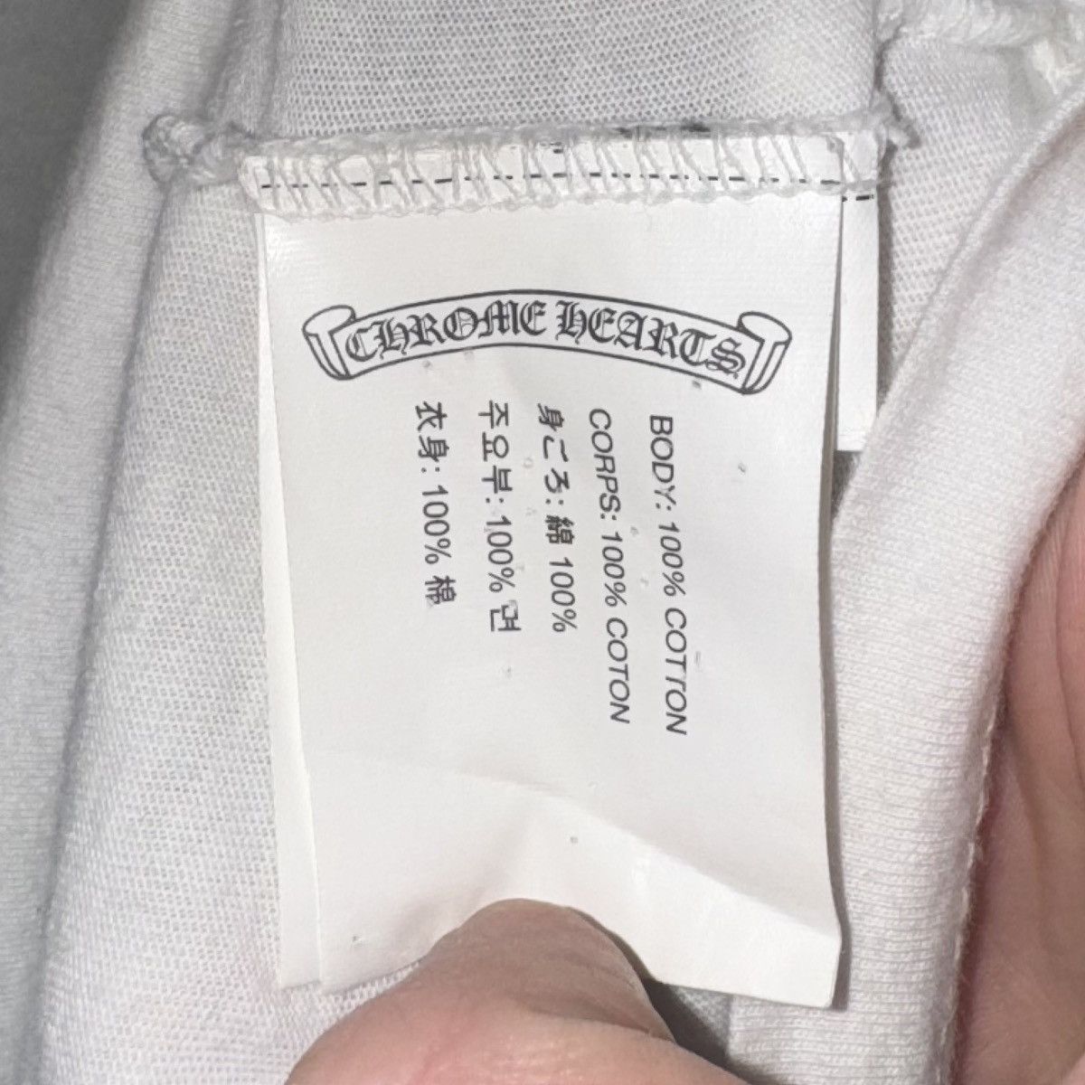 Chrome Hearts Chrome Hearts Horseshoe Logo Foti Jarvis Tee Size US XS / EU 42 / 0 - 5 Thumbnail