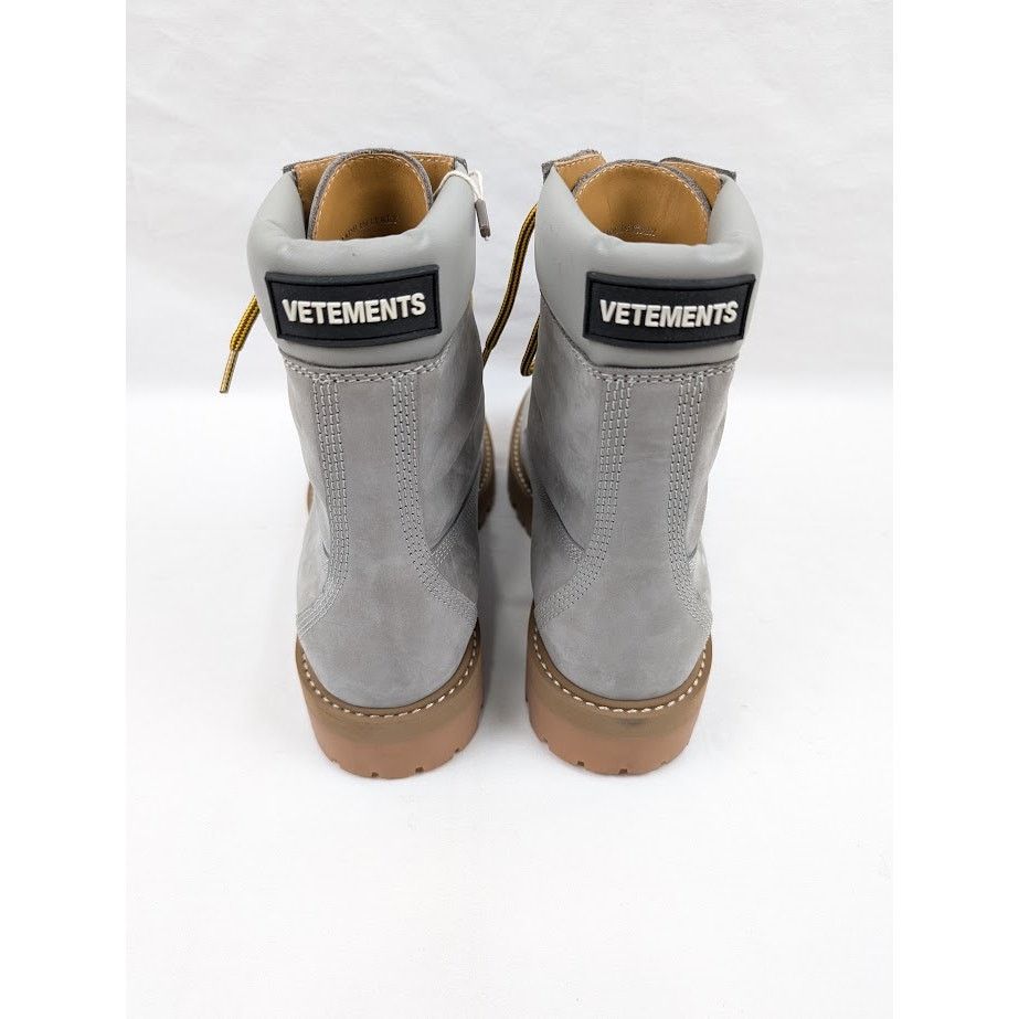 Vetements o1rshd1 Logo Trucker Boots in Grey Size US 9 / EU 42 - 17 Thumbnail