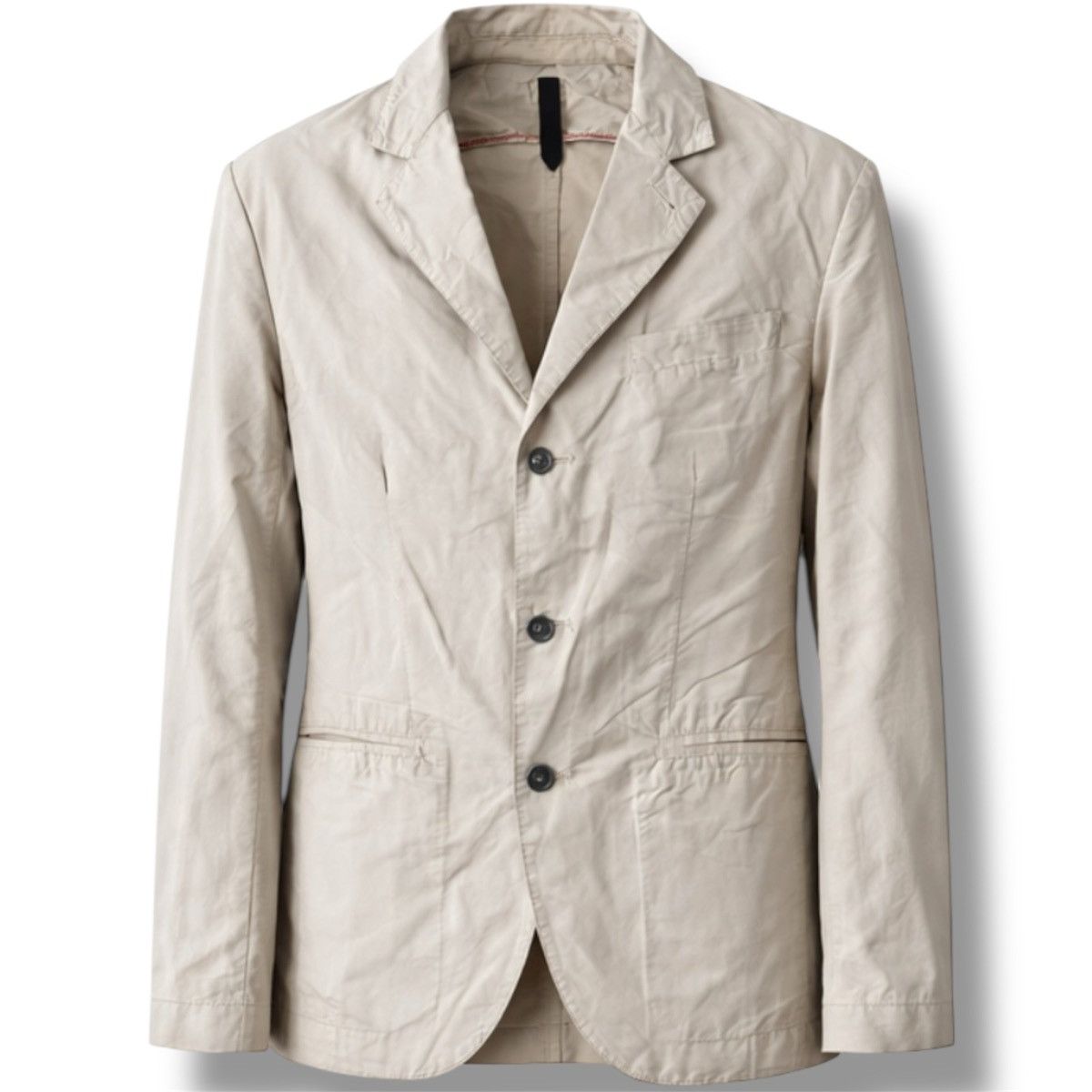 AQUARAMA AQUARAMA ITALIAN MADE NYLON BUTTON MENS SOLID BLAZER JACKET Size 50R - 1 Thumbnail
