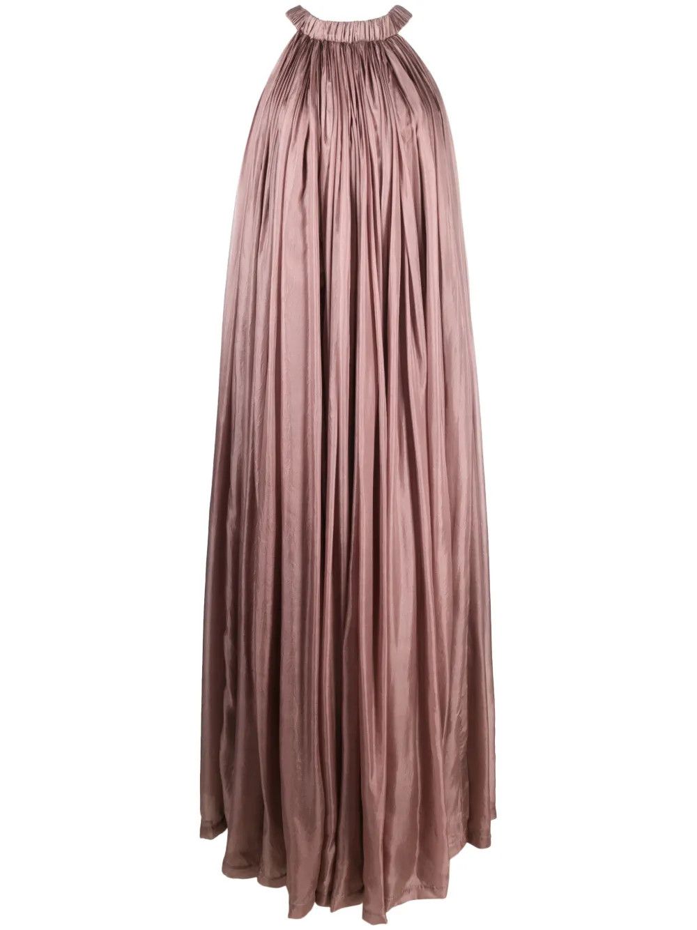 Rick Owens o1y0126 Maxi Dress in Antique Rose Size S / US 4 / IT 40 - 1 Thumbnail