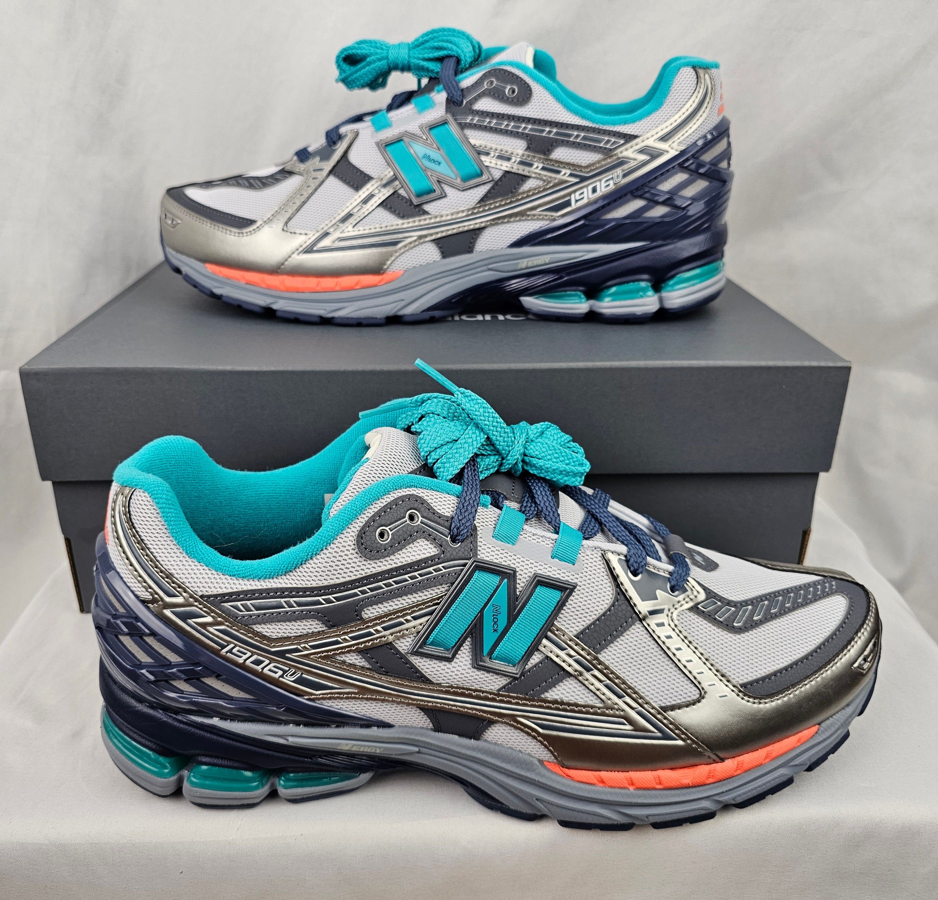 A Ma Maniere The Whitaker Group New Balance 1906U Blue Steel BRAND NEW Size US 13 / EU 46 - 2 Thumbnail