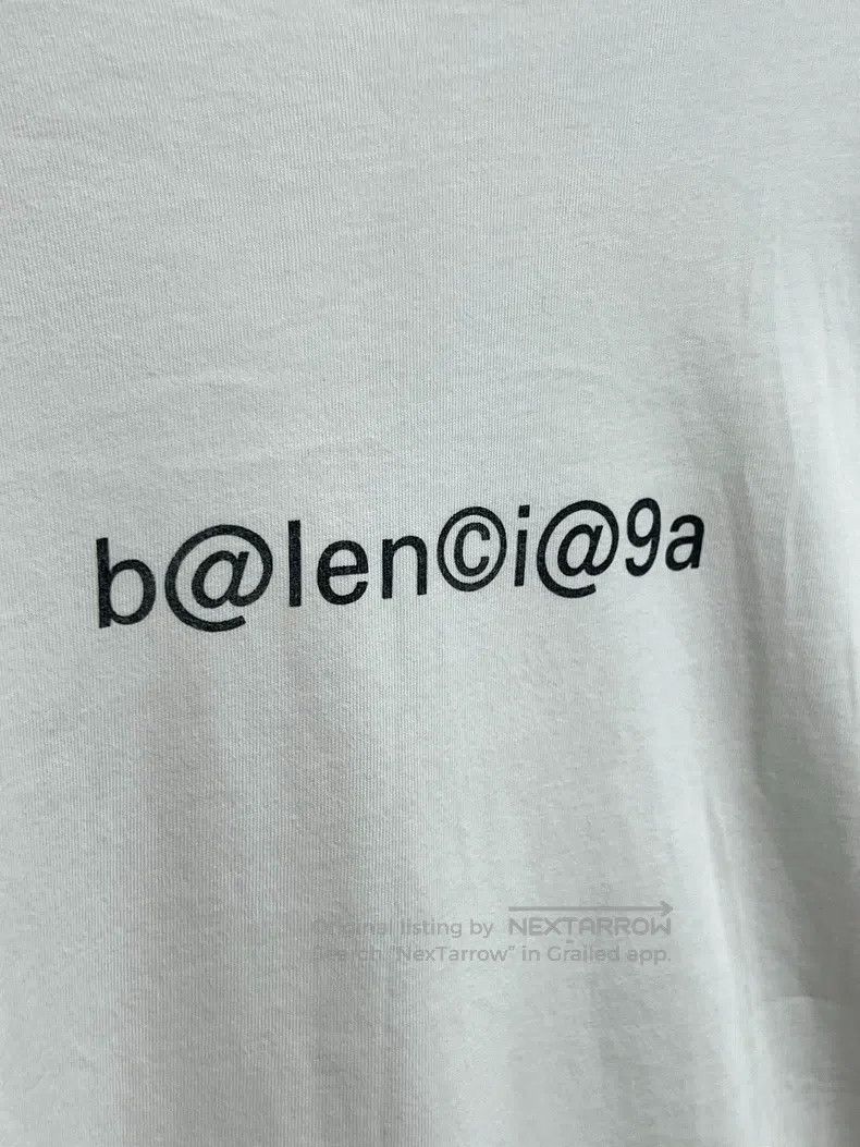 Balenciaga Balenciaga Email letter logo short-sleeved T-shirt, size X Size US XS / EU 42 / 0 - 3 Thumbnail