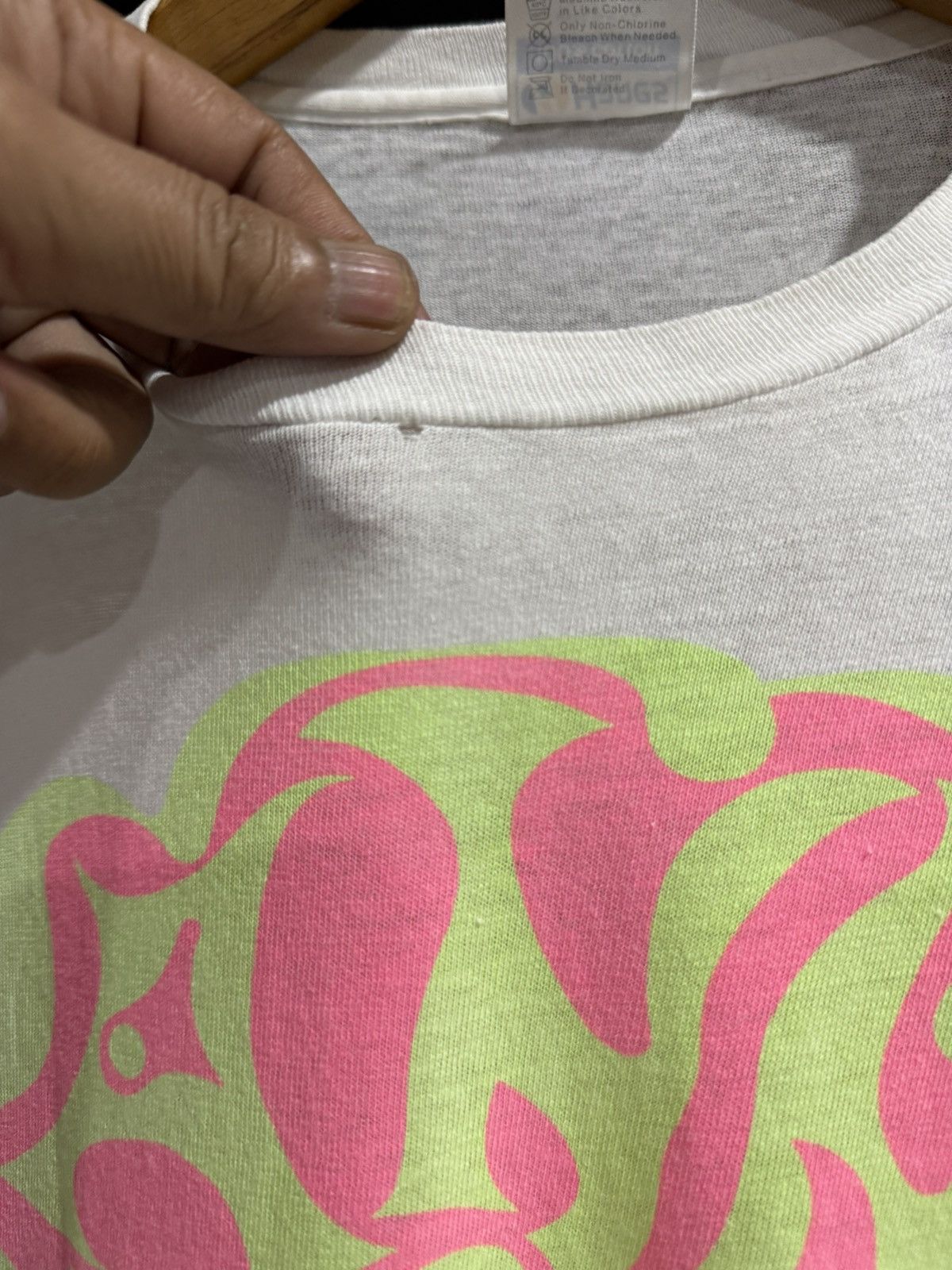 Band Tees × Rap Tees × Vintage Thrashed Vintage 80s Ann Lewis Japanese Musician Boxy Tee Size US L / EU 52-54 / 3 - 5 Thumbnail