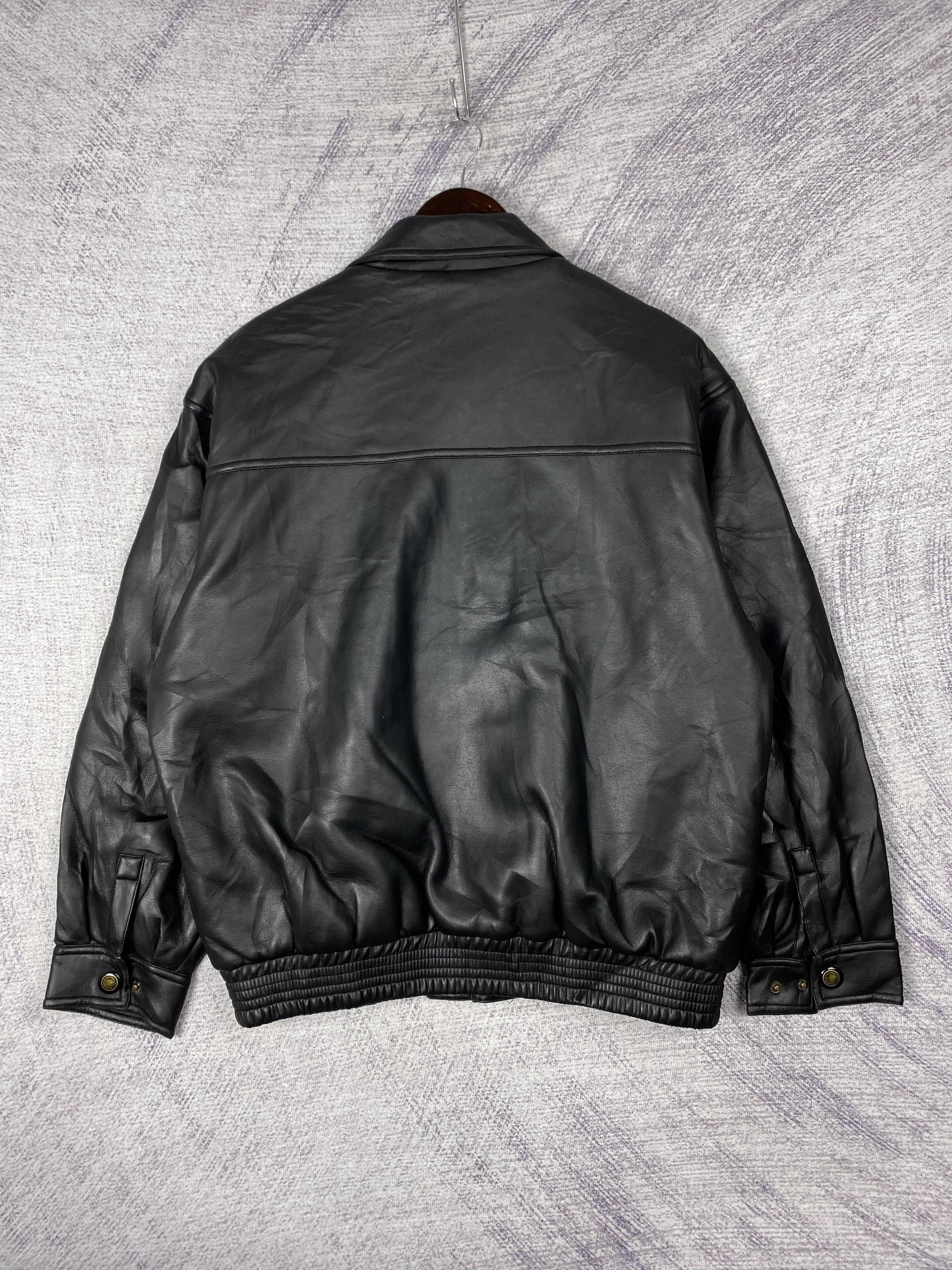 Japanese Brand Vintage Garam PVC Leather Black Jacket Size US M / EU 48-50 / 2 - 6 Thumbnail