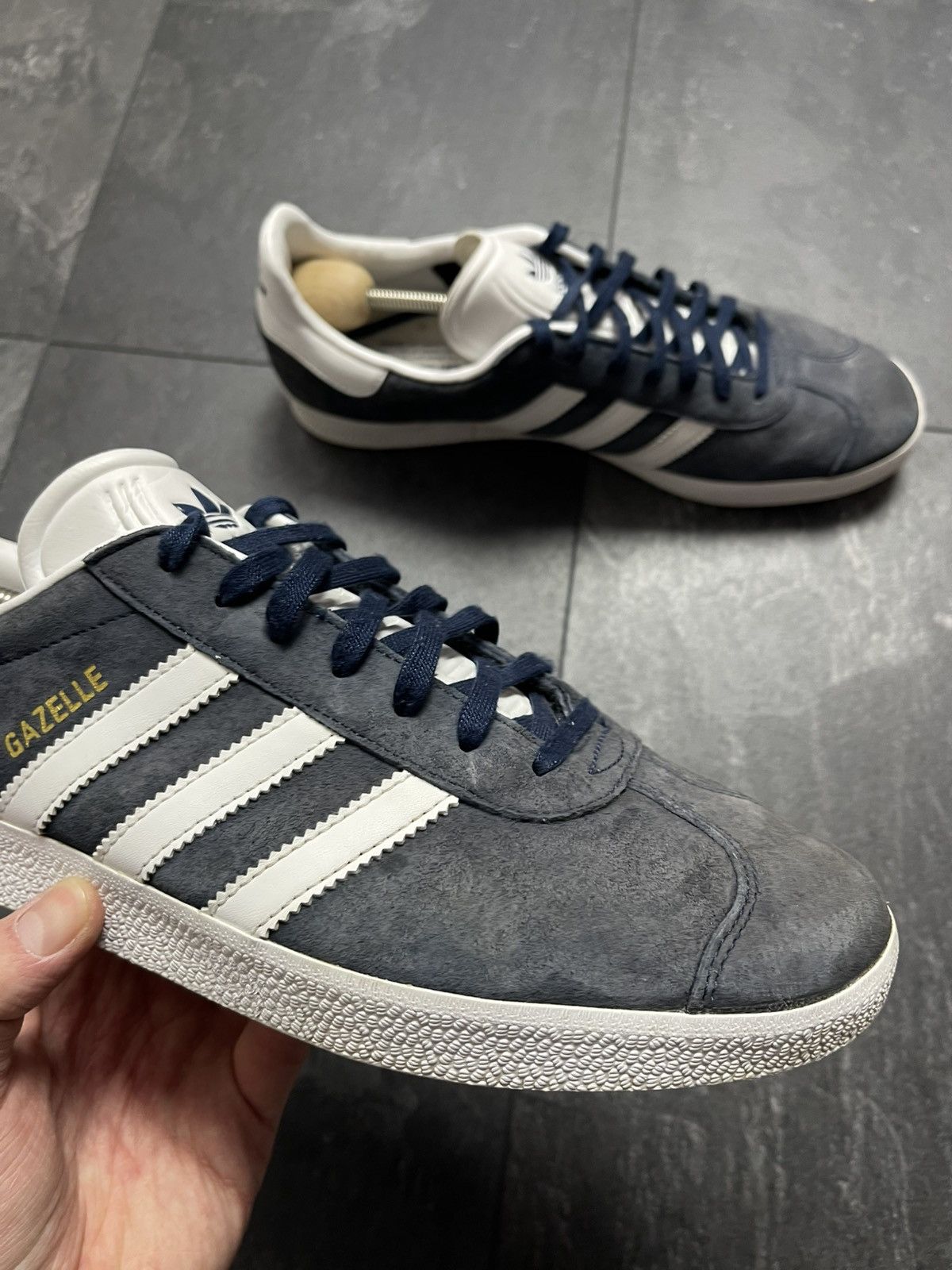 Adidas × Streetwear × Vintage Vintage adidas gazelle rare low top sneakers Size US 10 / EU 43 - 3 Thumbnail