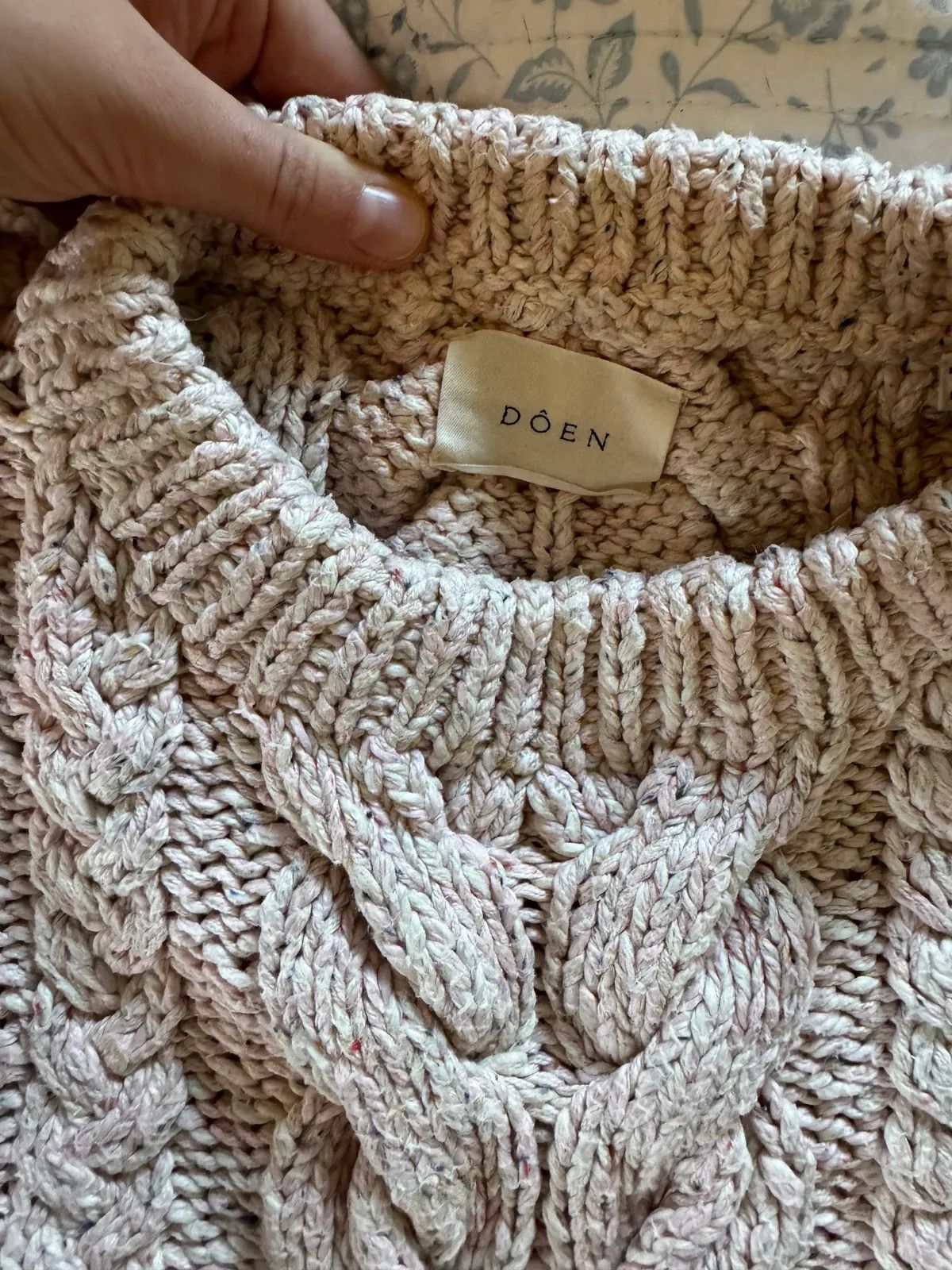 DOEN Cropped cotton sweater Size M / US 6-8 / IT 42-44 - 4 Thumbnail