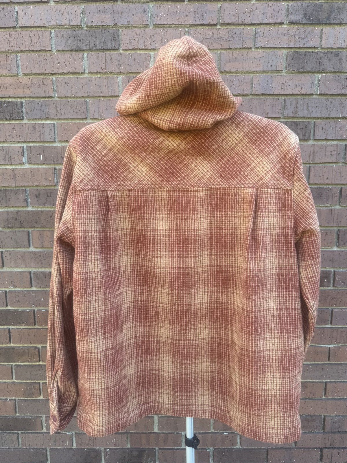 Brixton Brixton Hooded Full Zip Coastal Hooded Jacket Heavy Orange Size US M / EU 48-50 / 2 - 7 Thumbnail