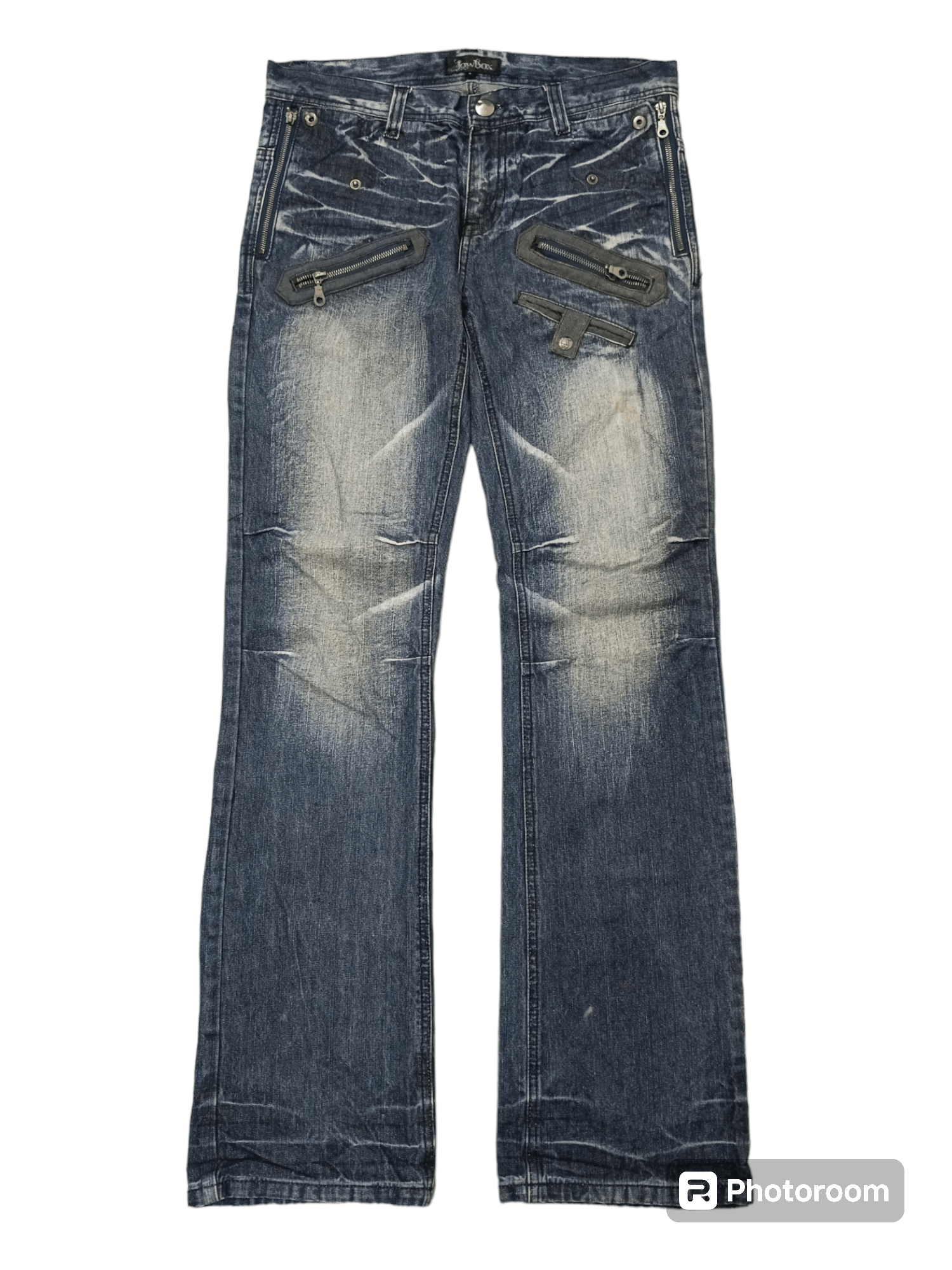 LOWBOX SICK WASHED LOWBOX TACTICAL DENIM PANTS Size US 33 - 1 Thumbnail