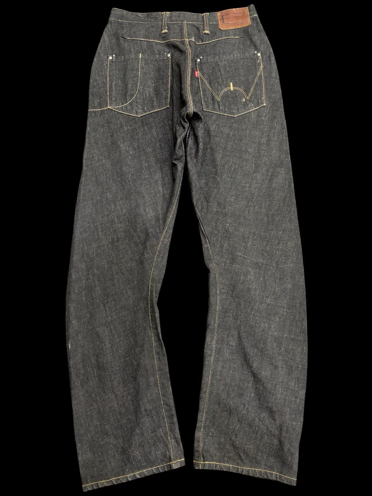 Edwin 💥90s Style Twisted Leg💥Edwin EFncton Distressed Denim F615 Size US 28 / EU 44 - 2 Thumbnail