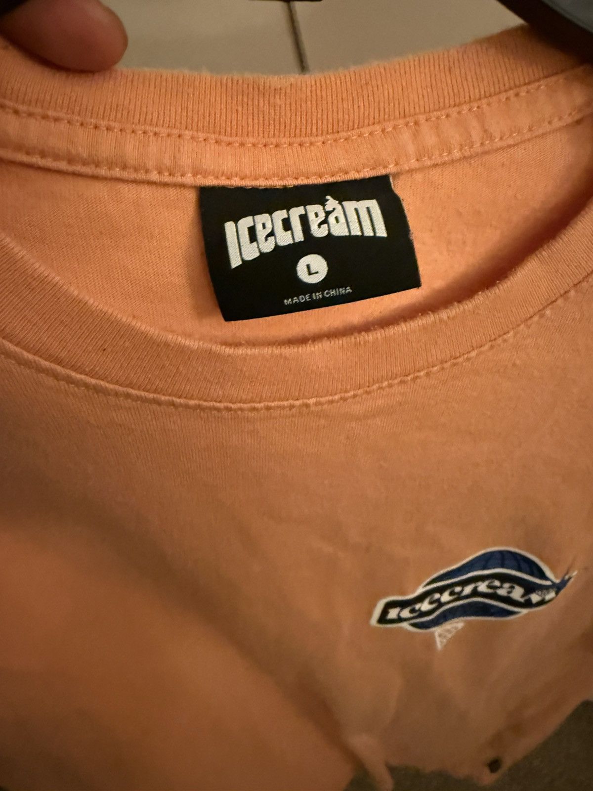 Icecream BBC Ice Cream T-Shirt Orange Size US L / EU 52-54 / 3 - 5 Thumbnail