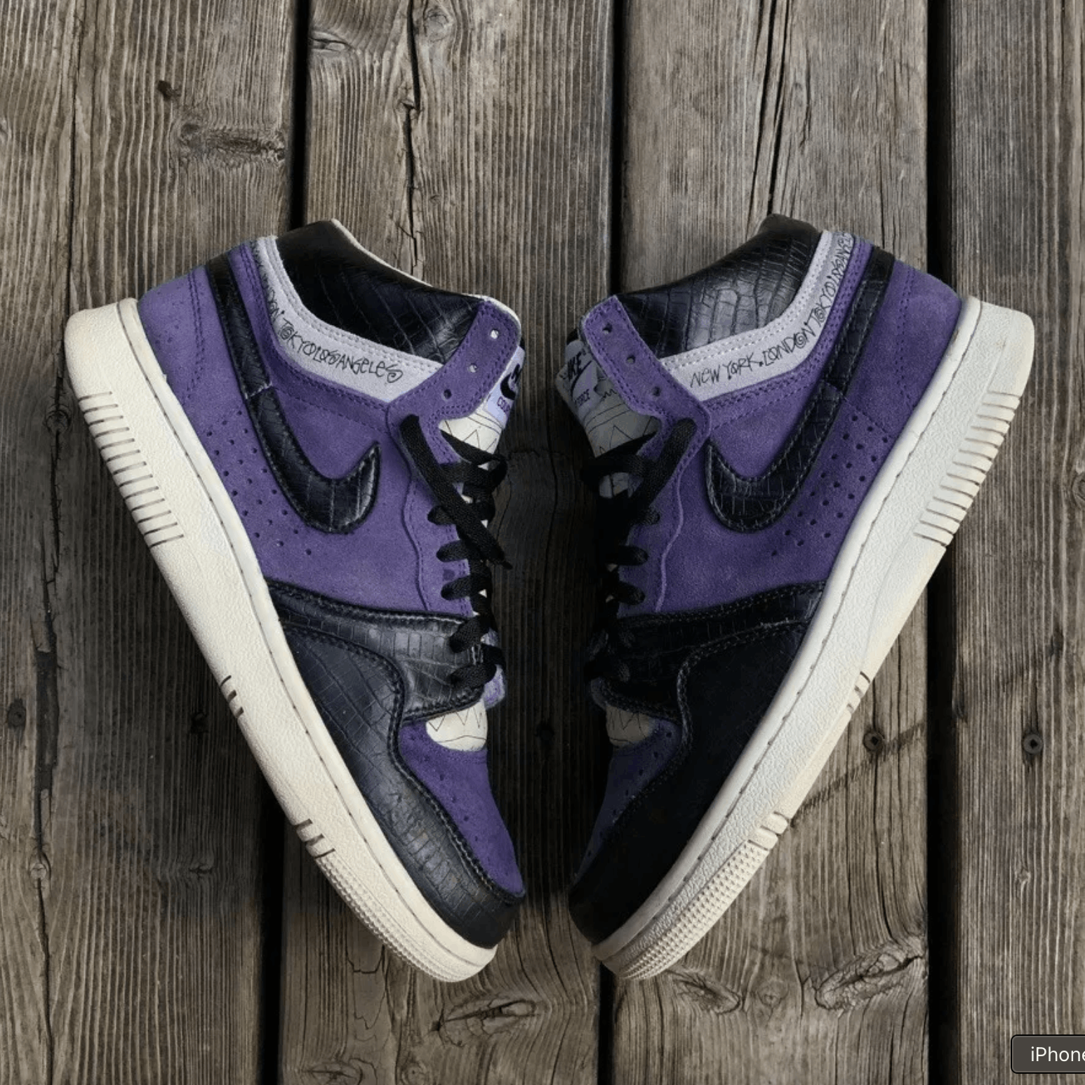 Nike Shoe Nike Stussy Court Force Court Force Hi 'Stussy' Nike