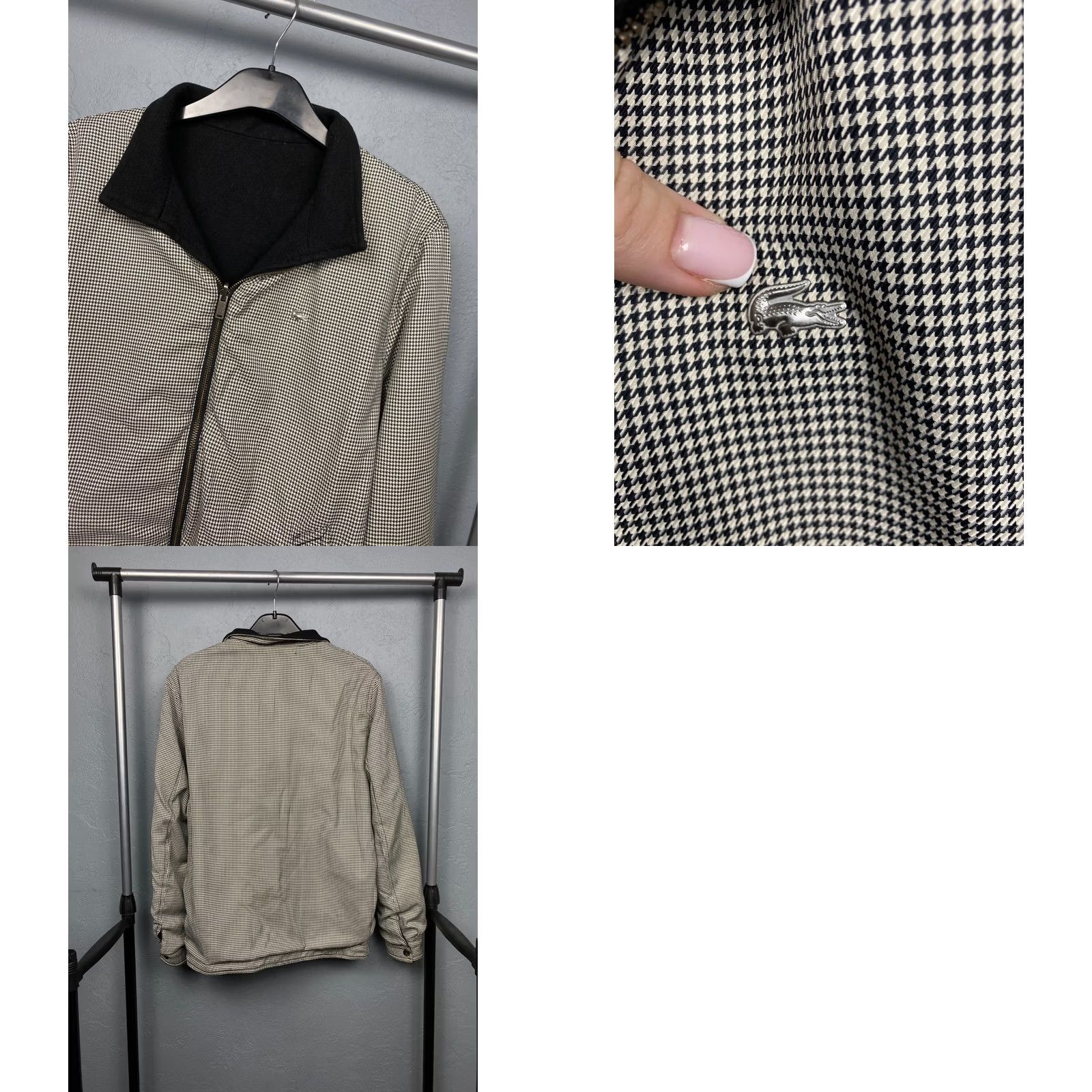 Lacoste Lacoste Reversible Wool Coat Jacket Mens Vintage Size 52 L Black Wool Coat Jacket Mens Vintage Reversible Lacoste 52 L Black Decade: None Size US L / EU 52-54 / 3 - 8 Thumbnail
