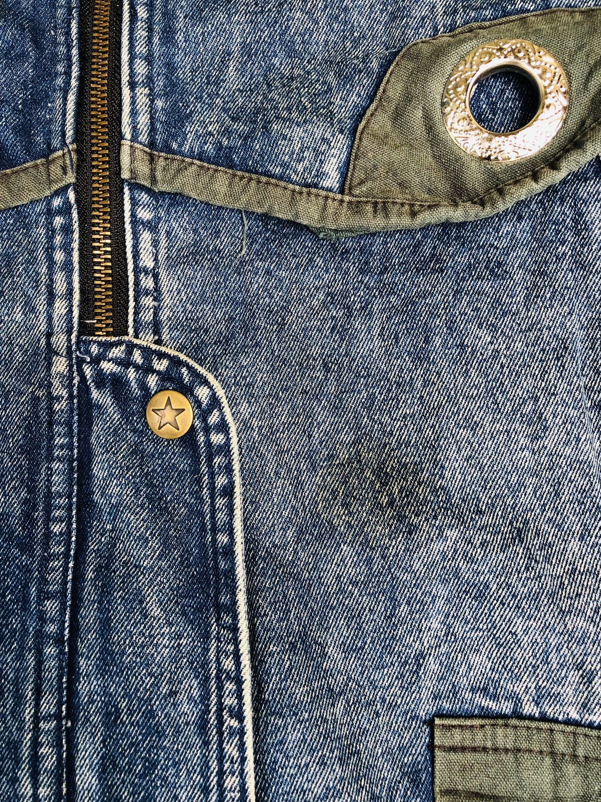 Japanese Brand RARE denim jacket Size US XL / EU 56 / 4 - 8 Thumbnail