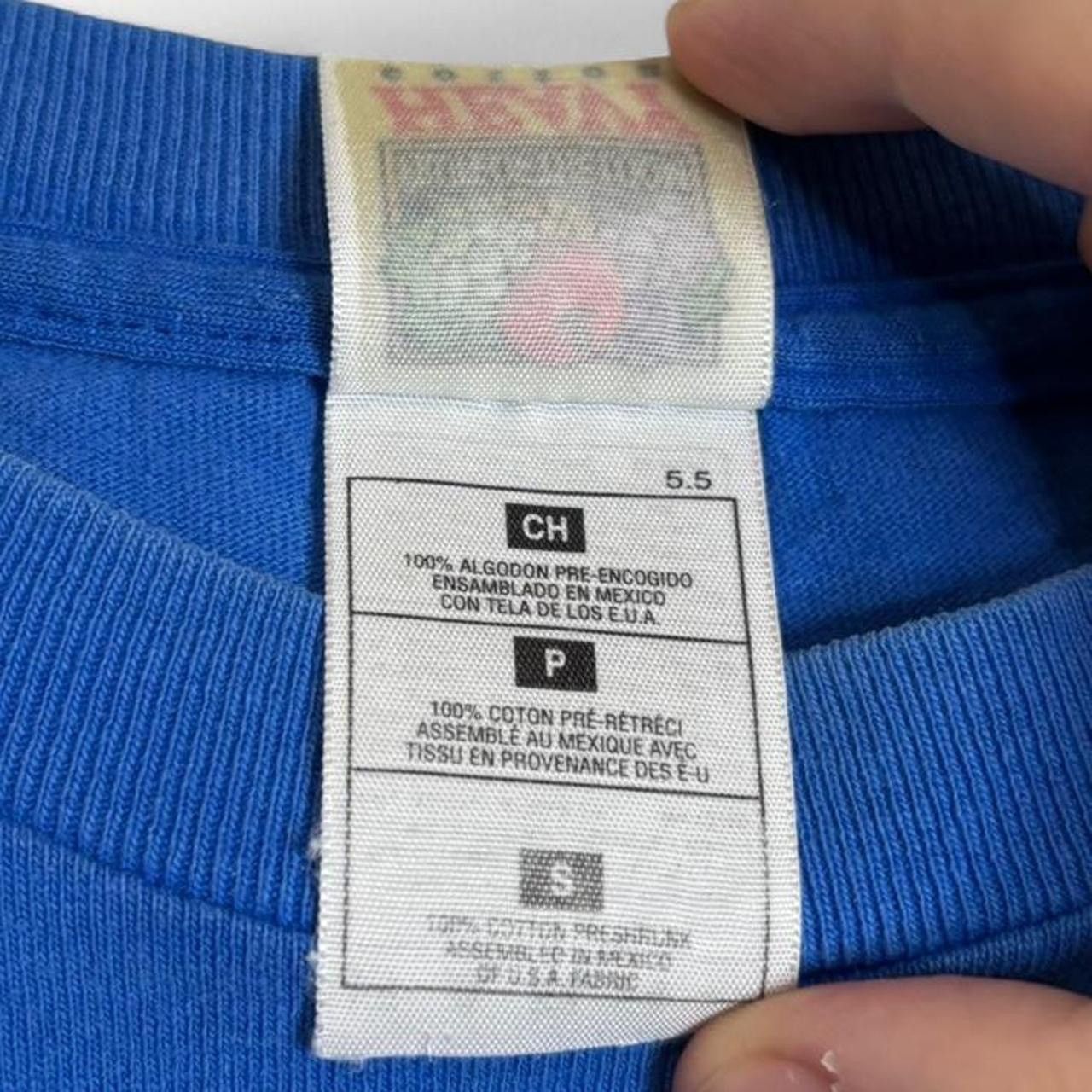 Vintage Vintage Superman Logo Québec Blue Graphic Tee - S Size US S / EU 44-46 / 1 - 4 Thumbnail