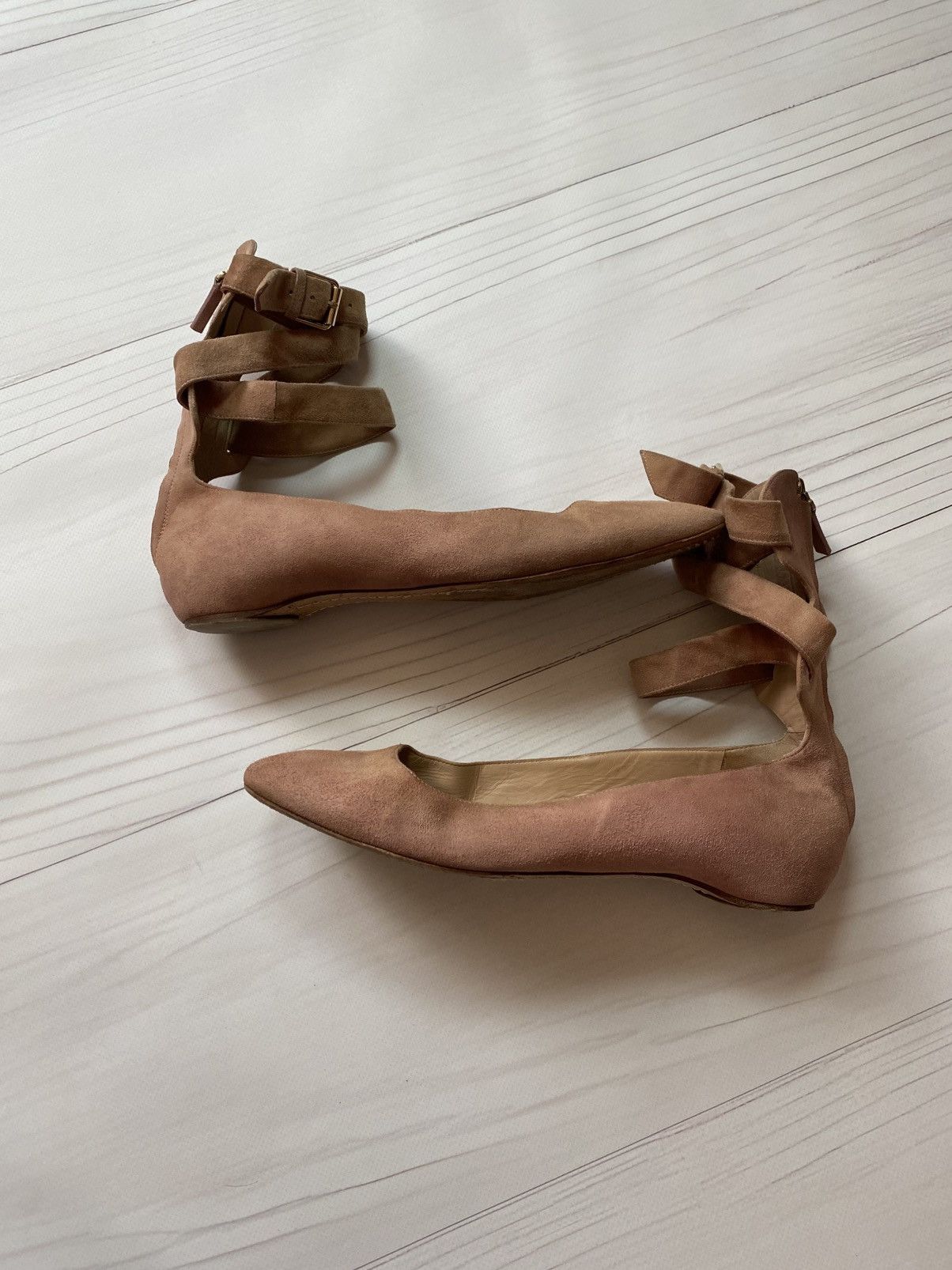 Valentino Luxury Valentino Garavani ballerina designer worn flats Size US 8.5 / IT 38.5 - 2 Thumbnail