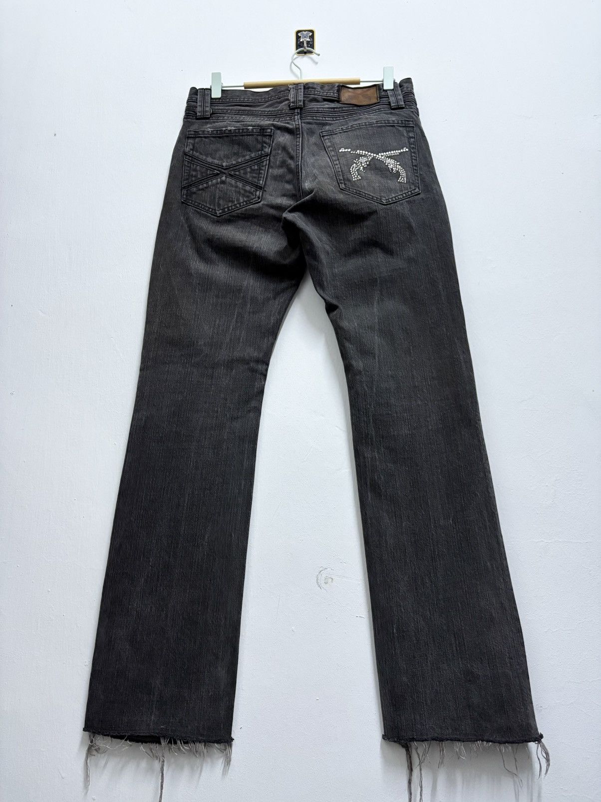 If Six Was Nine 2000’s Roar Japanese Brand / Avant Garde L.G.B Denim Jeans Size US 30 / EU 46 - 2 Thumbnail