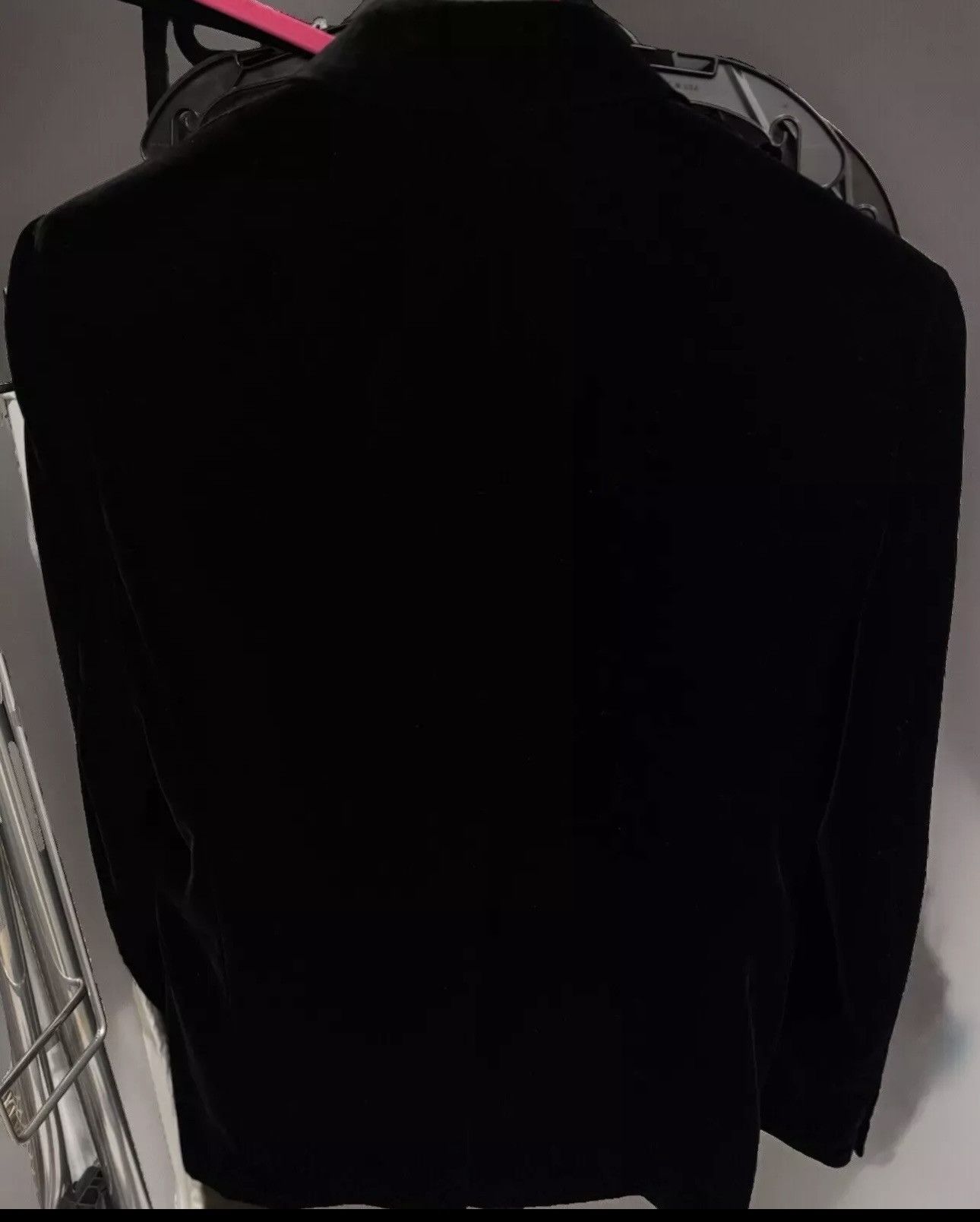 Saint Laurent Paris × Yves Saint Laurent NEW!!!! 52R Saint Laurent Velvet Double Breasted Jacket Size 52R - 5 Thumbnail