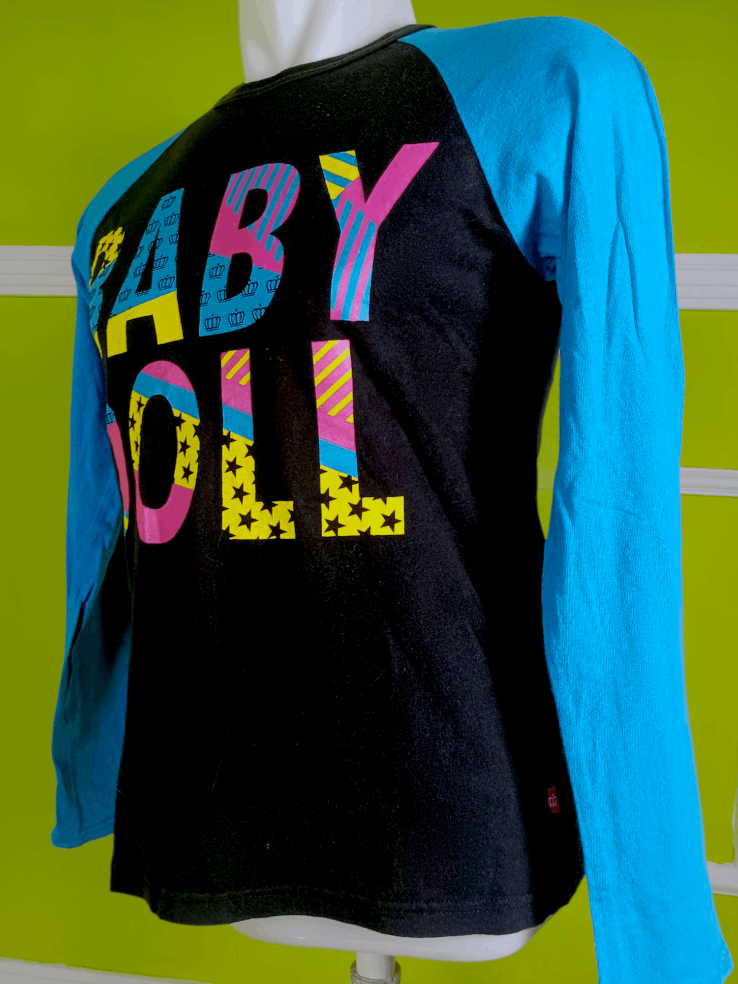 Japanese Brand Baby Doll long Sleeve T-Shirt Size US S / EU 44-46 / 1 - 18 Thumbnail