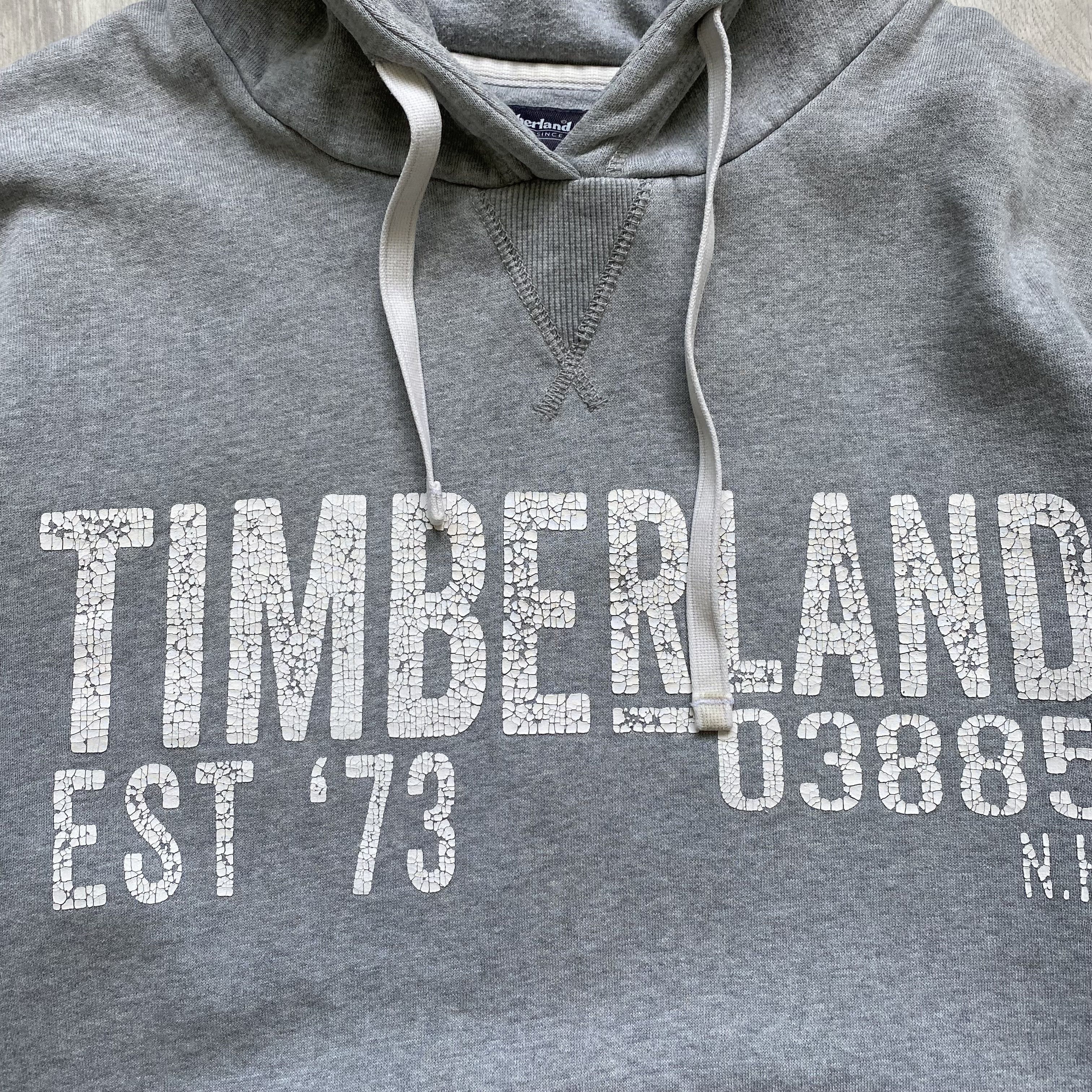 Timberland 🥾Vintage 00s Timberland hoodie center logo distressed Size US XL / EU 56 / 4 - 4 Thumbnail