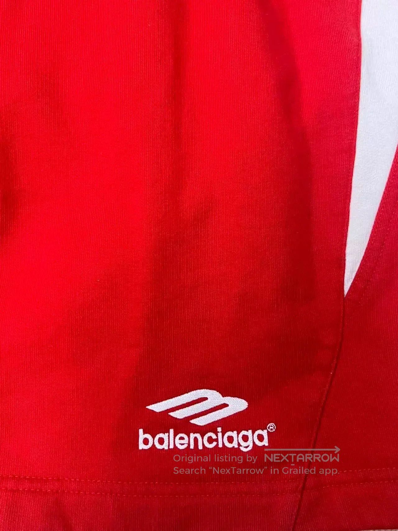 Balenciaga Balenciaga Men's Red Casual Shorts. Size US 34 / EU 50 - 3 Thumbnail