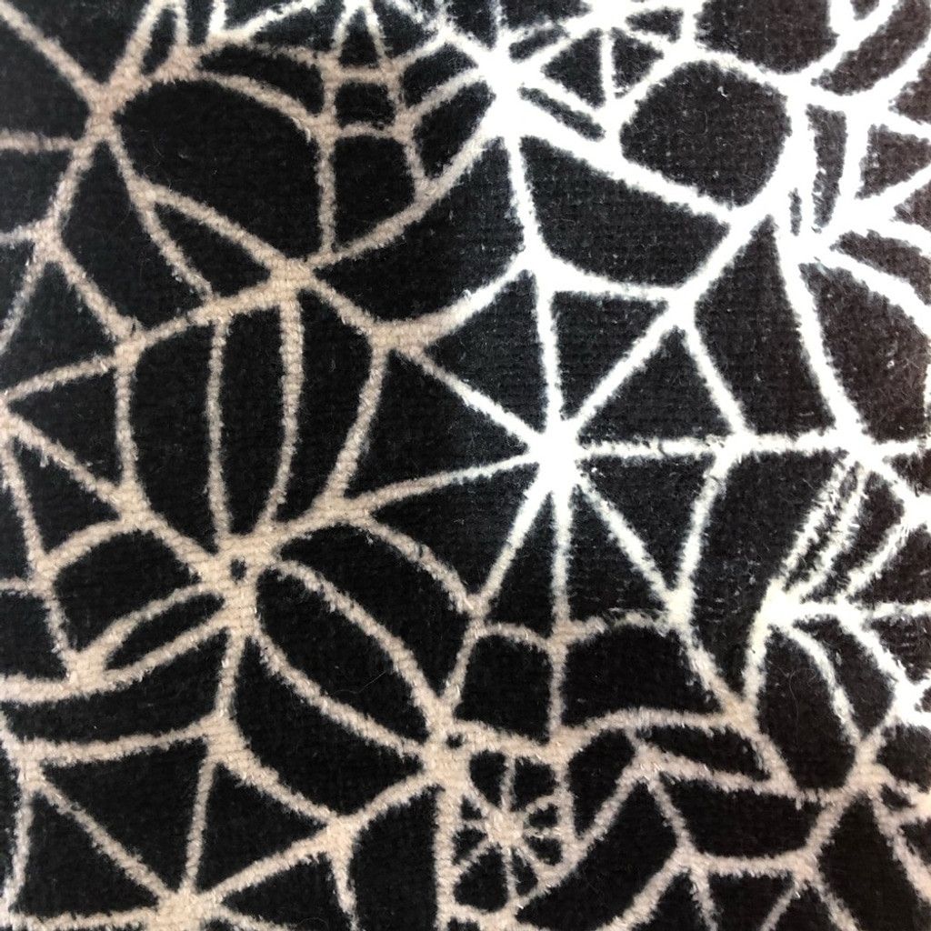 Vintage Halloween kitchen towel pair orange spider black spider web Size ONE SIZE - 4 Thumbnail