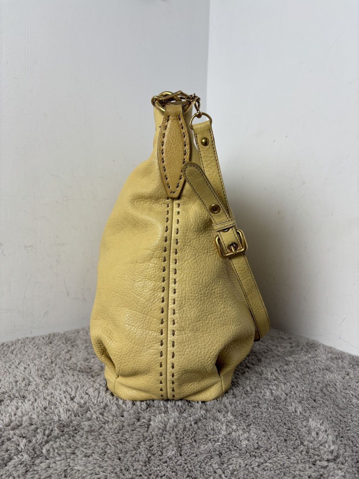 Prada Miu Miu Prada Leather Shoulder Hand Big Bag Size ONE SIZE - 3 Thumbnail