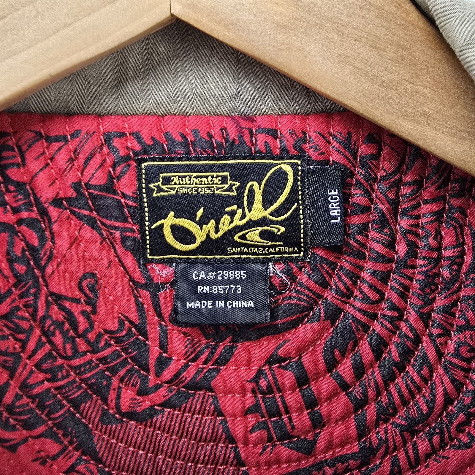 O'Neill Vintage O'Neill Military Jacket Large Sherpa Lined Y2K FLAWS Size US L / EU 52-54 / 3 - 11 Thumbnail