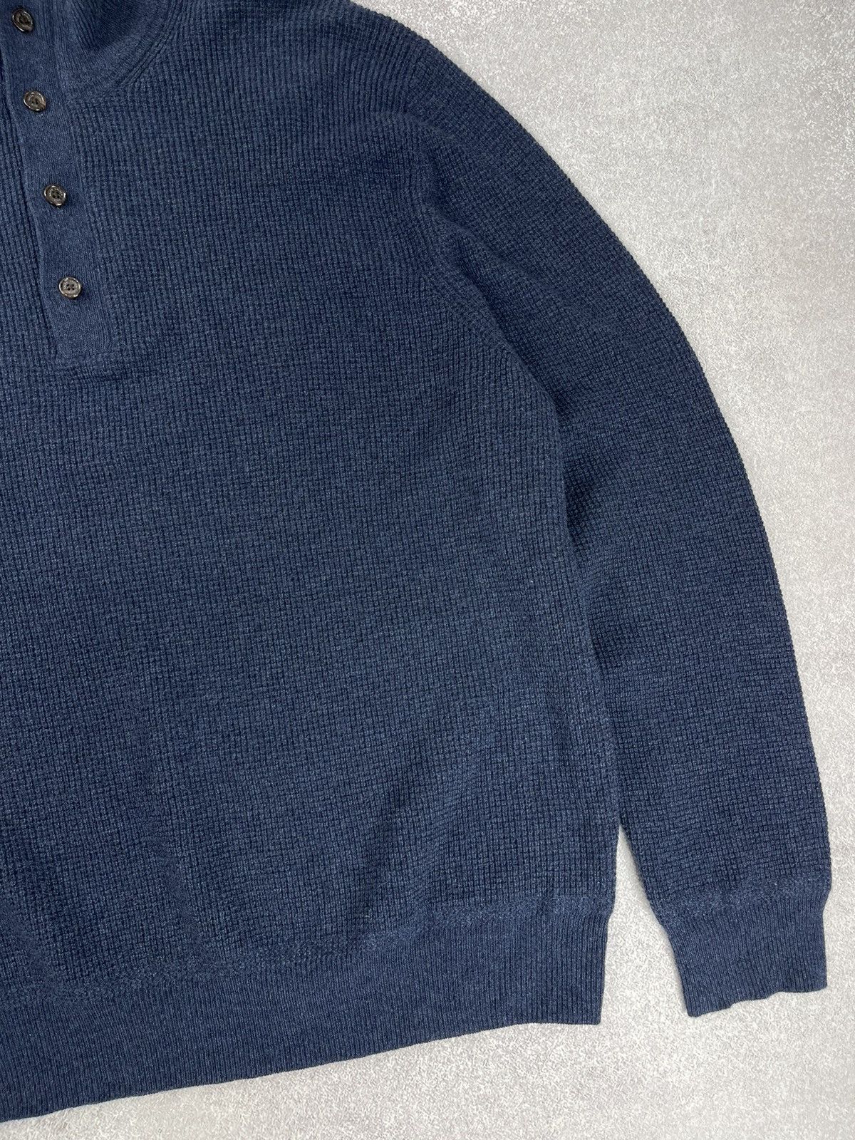 Polo Ralph Lauren × Ralph Lauren Polo Ralph Lauren Navy Merino Wool Knit Sweater Mens Size US XXL / EU 58 / 5 - 3 Thumbnail