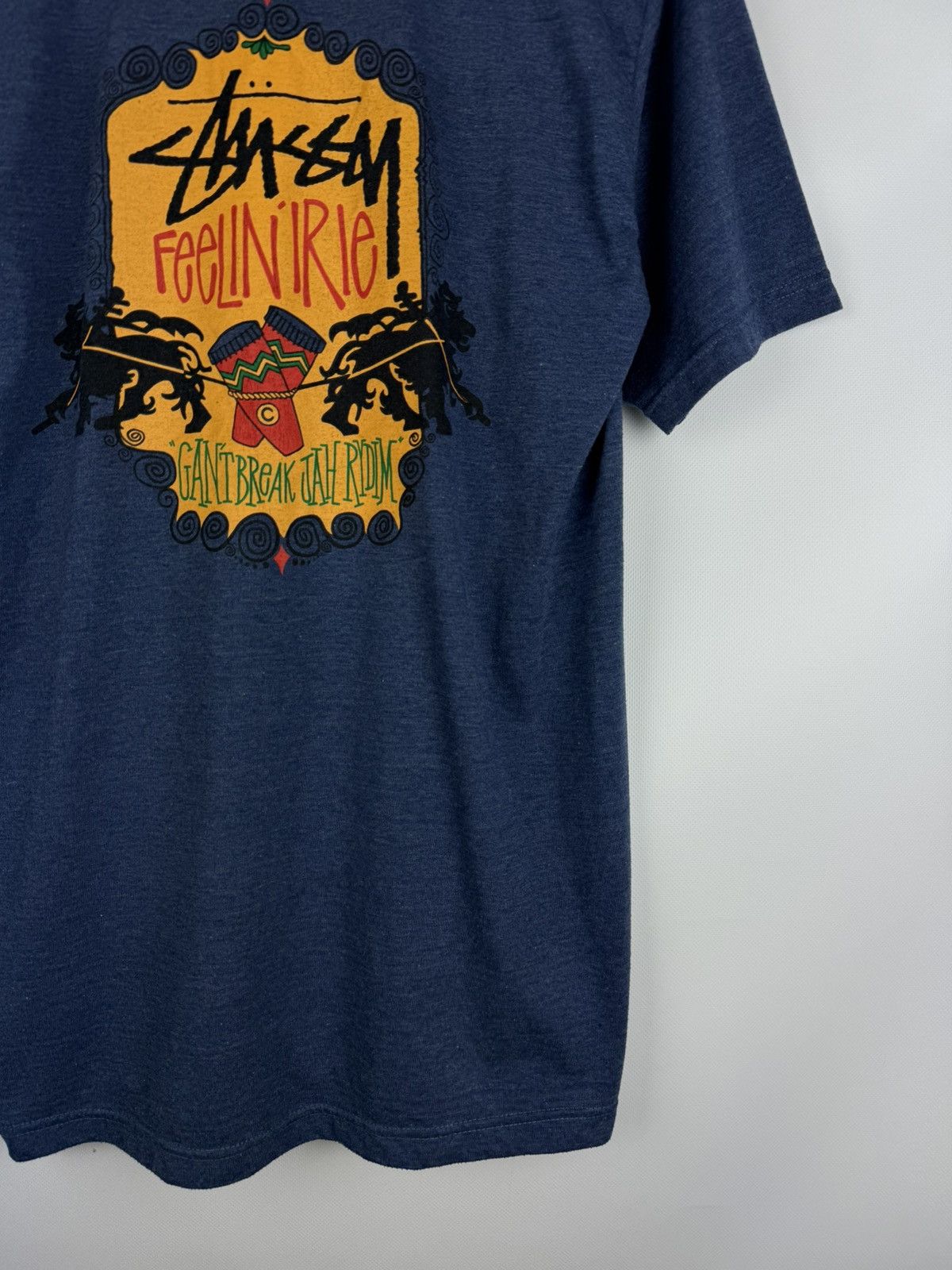 Stussy VTG Stussy Big Logo Short Sleeve T Shirt Size XL USA Made Size US XL / EU 56 / 4 - 17 Thumbnail