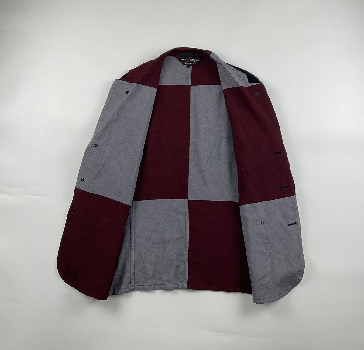 Comme des Garcons Homme Plus Comme des Garcons Homme Plus S/S'01 3B Plaid Lining Jacket Size US S / EU 44-46 / 1 - 5 Thumbnail