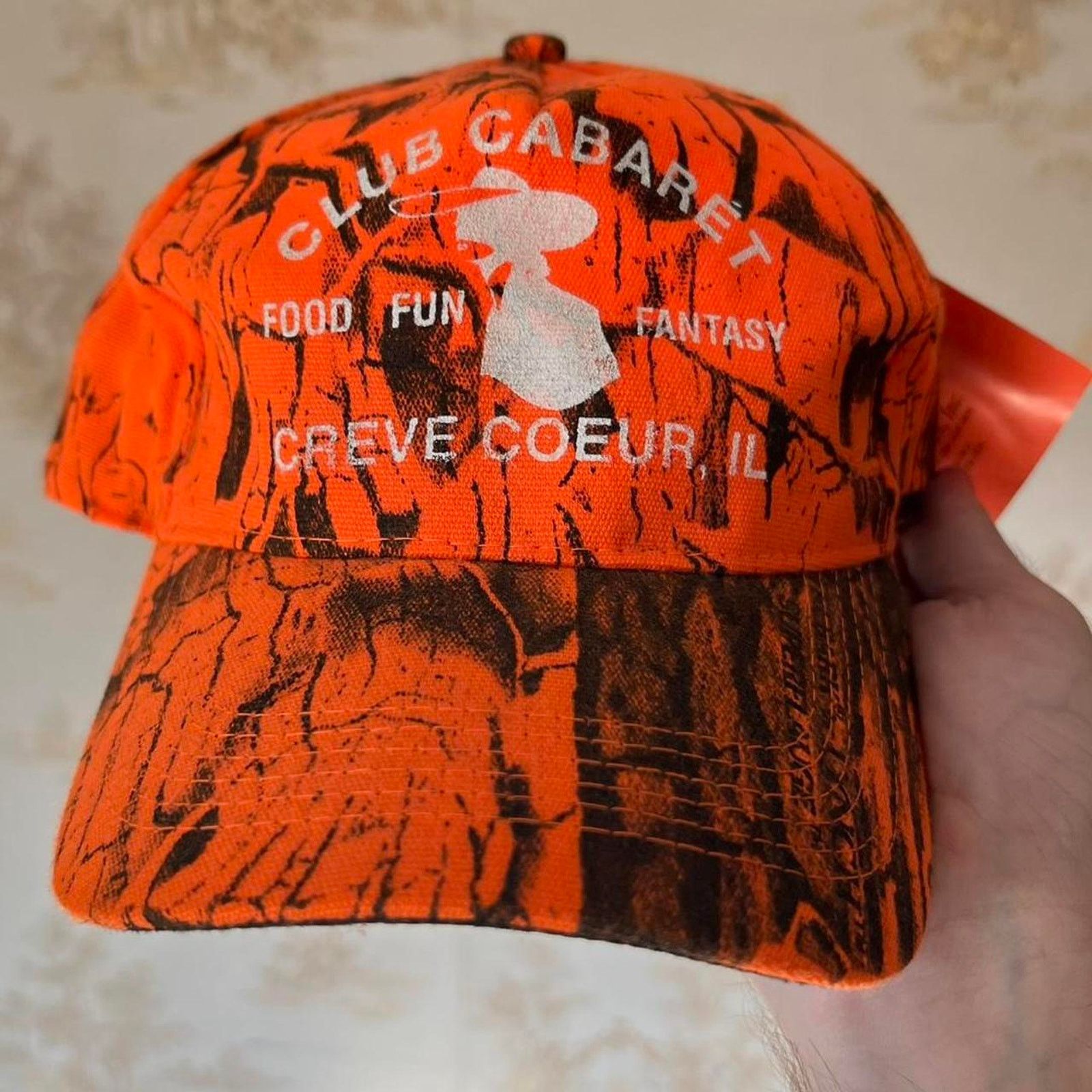 NWT Vintage 00s Club Cabaret Strip Club Snapback Hat Camo