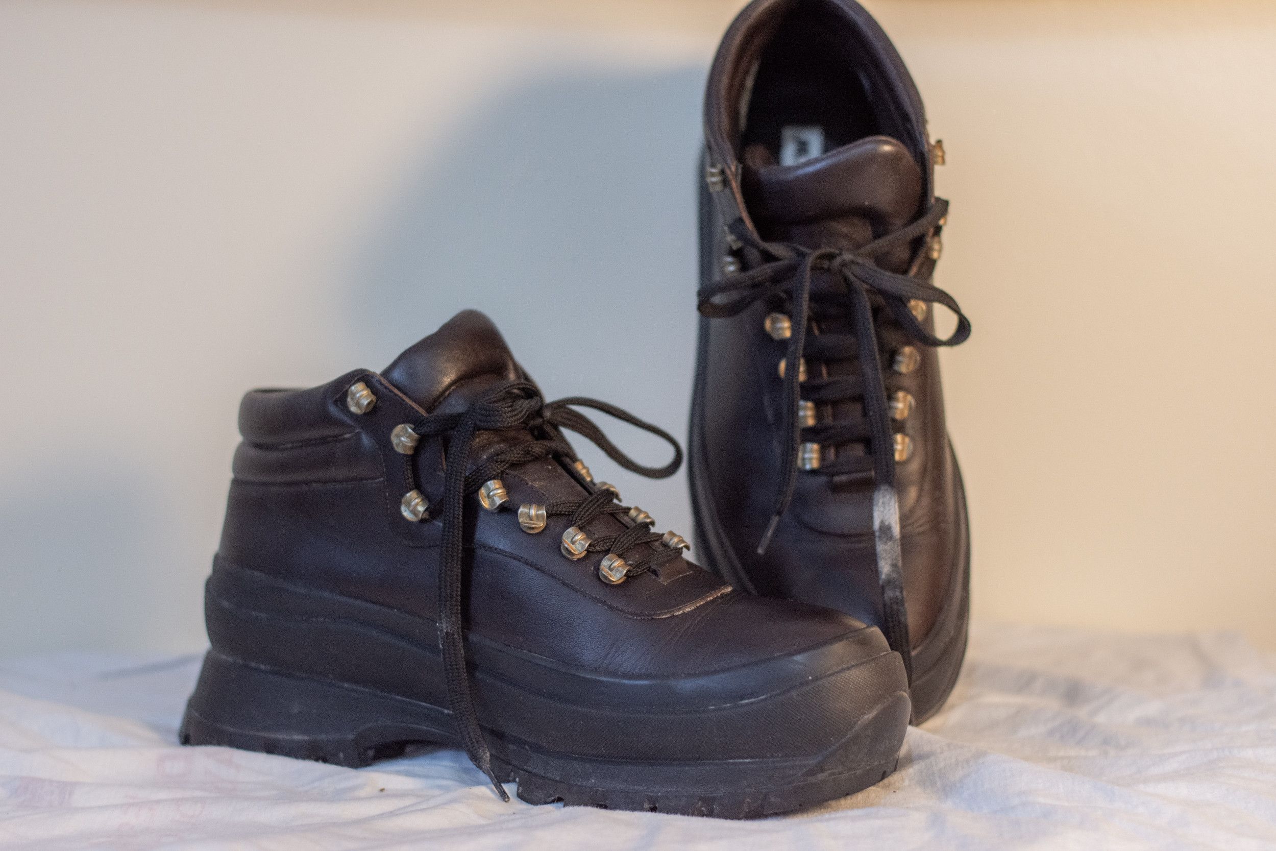Jil Sander Jil Sander Leather Hiking Boot – Brown – Size 40eu Size US 7 / EU 40 - 4 Thumbnail