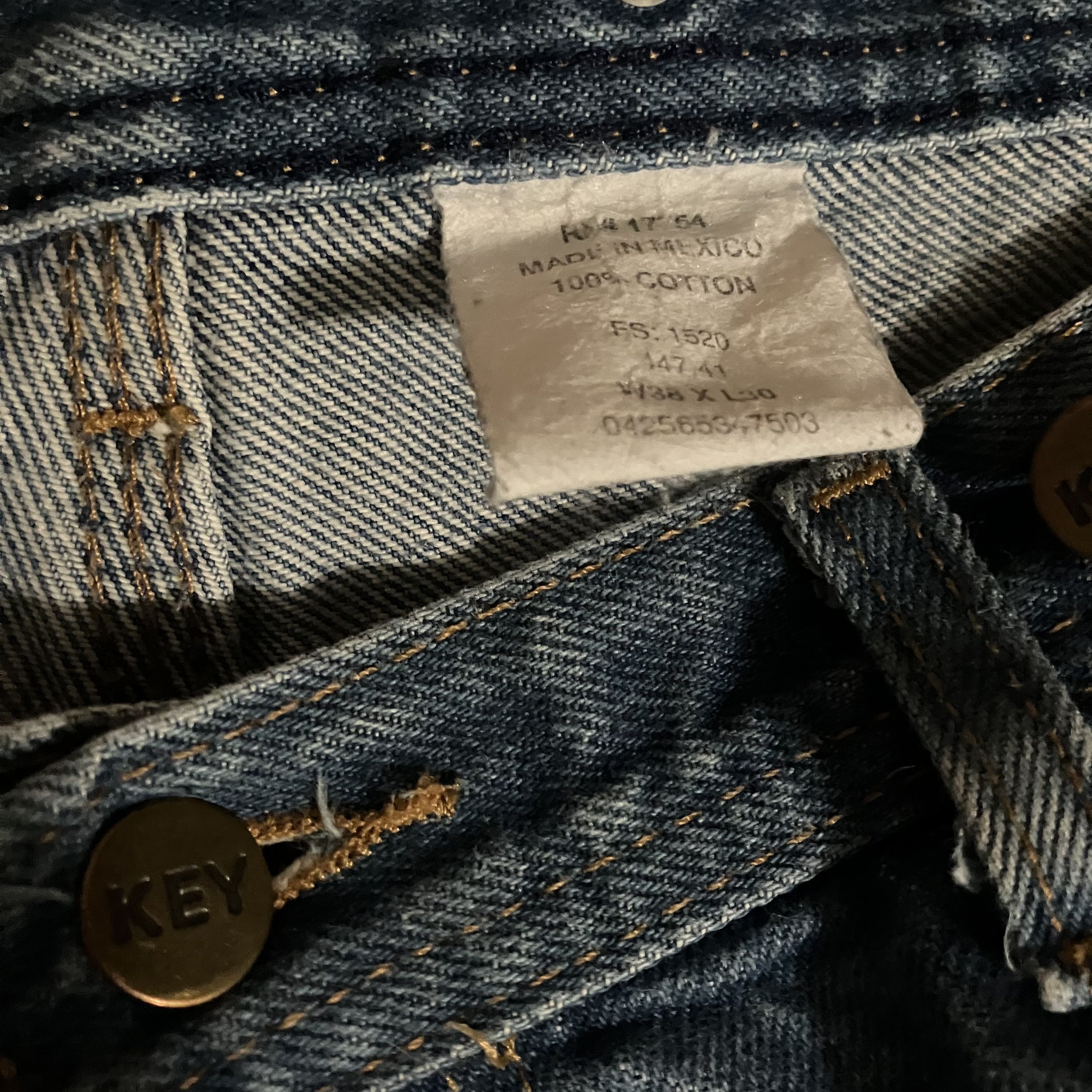 Carhartt × Vintage Vintage Key Double Knee Carpenter Denim Size US 38 / EU 54 - 8 Thumbnail