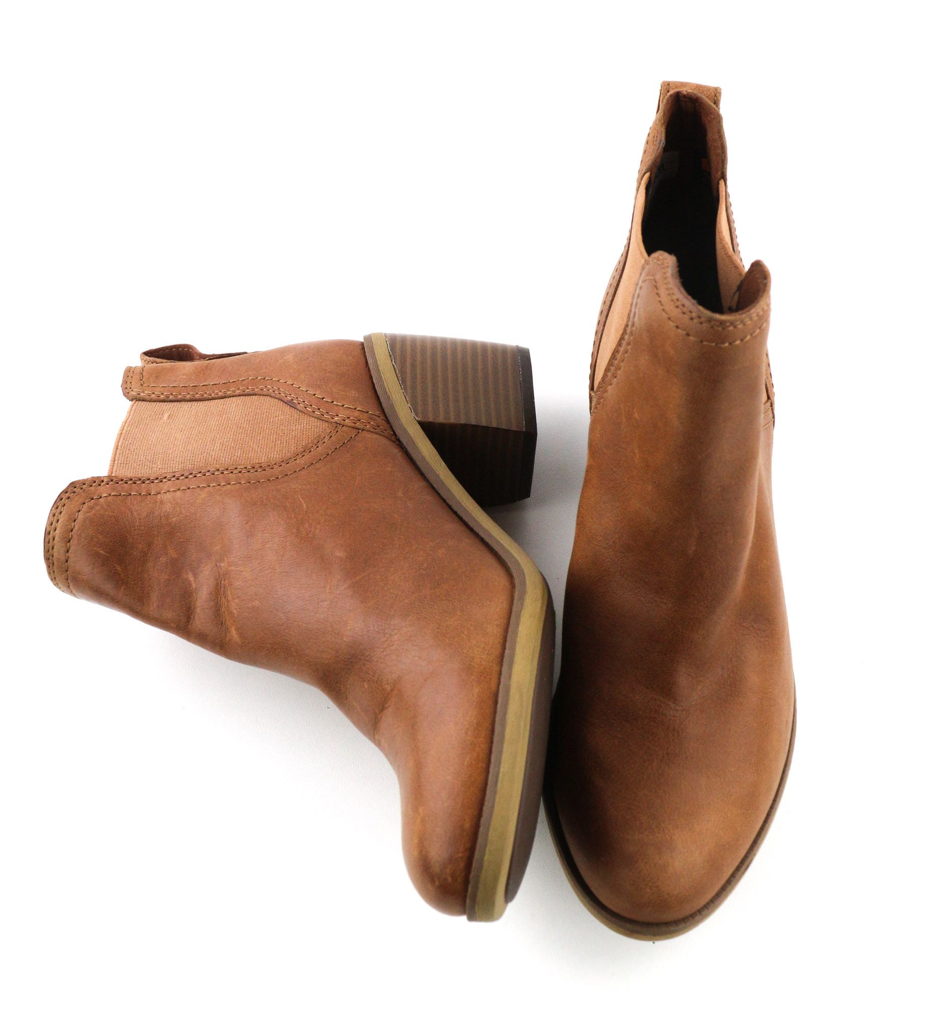 Timberland A1Z5G-A6234 EU37.5/38 Brown Leather Ankle Heels 81501 Size US 6.5 / IT 36.5 - 7 Thumbnail