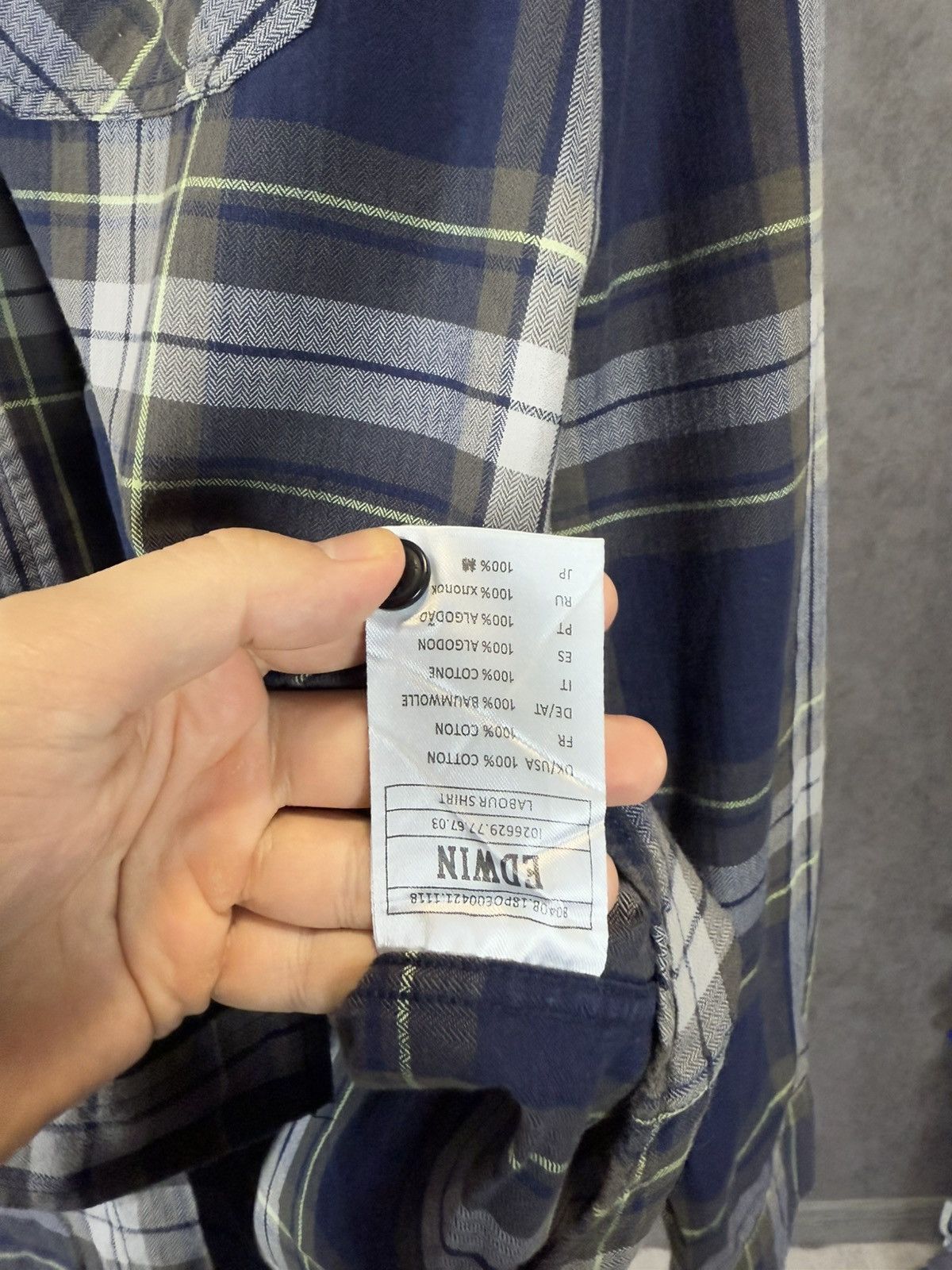 Edwin Edwin designer Japanese labour shirt Size US M / EU 48-50 / 2 - 5 Thumbnail