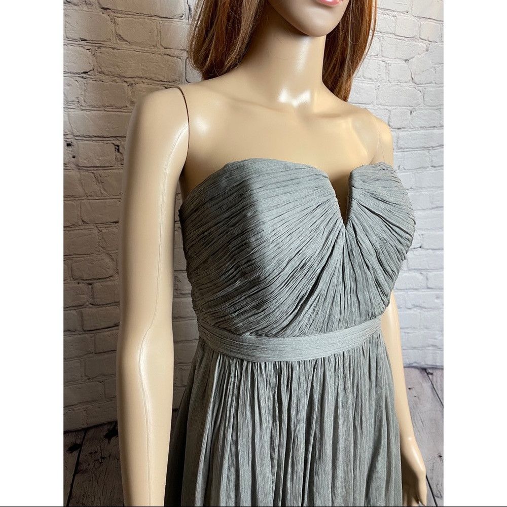 J.Crew NWT New J. Crew Nadia Silk Chiffon Bridesmaid Prom Dress Gr Size M / US 6-8 / IT 42-44 - 3 Thumbnail