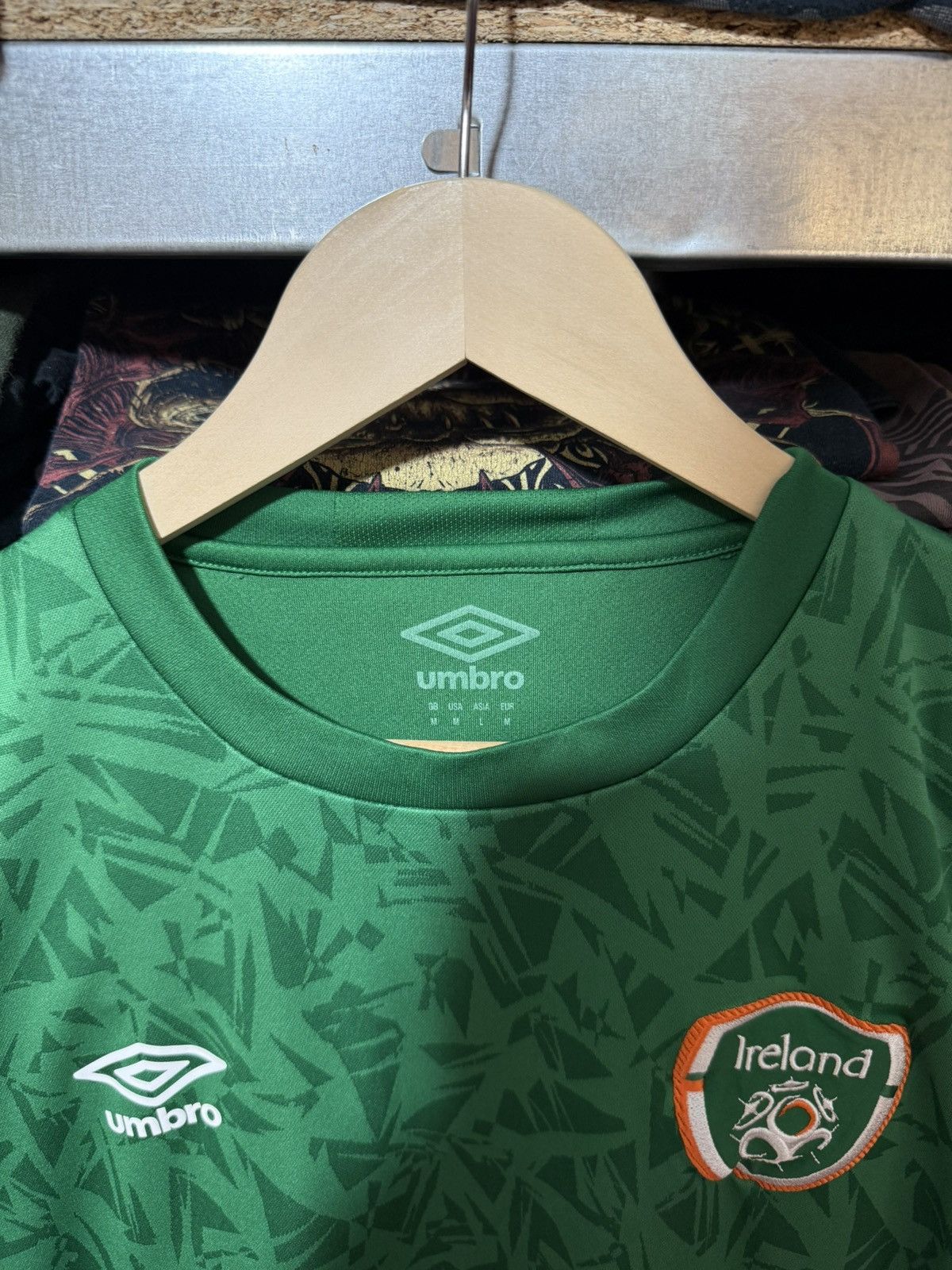 Umbro Umbro Ireland 2020 2021 Training Soccer Jersey Size US M / EU 48-50 / 2 - 5 Thumbnail