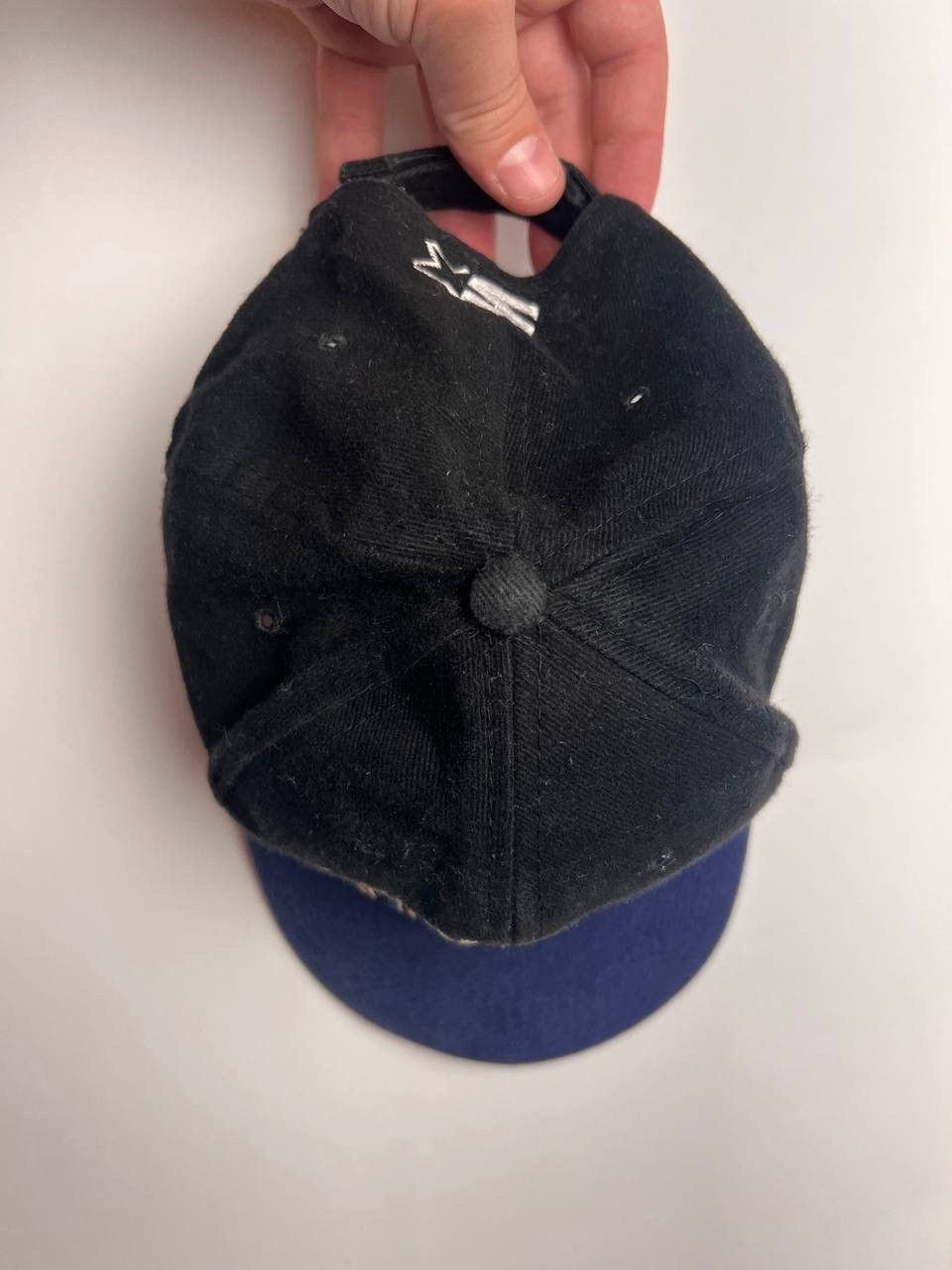 NHL × Vintage Vintage 90’s Starters Edmonton Oilers Hat Navy Size ONE SIZE - 8 Thumbnail