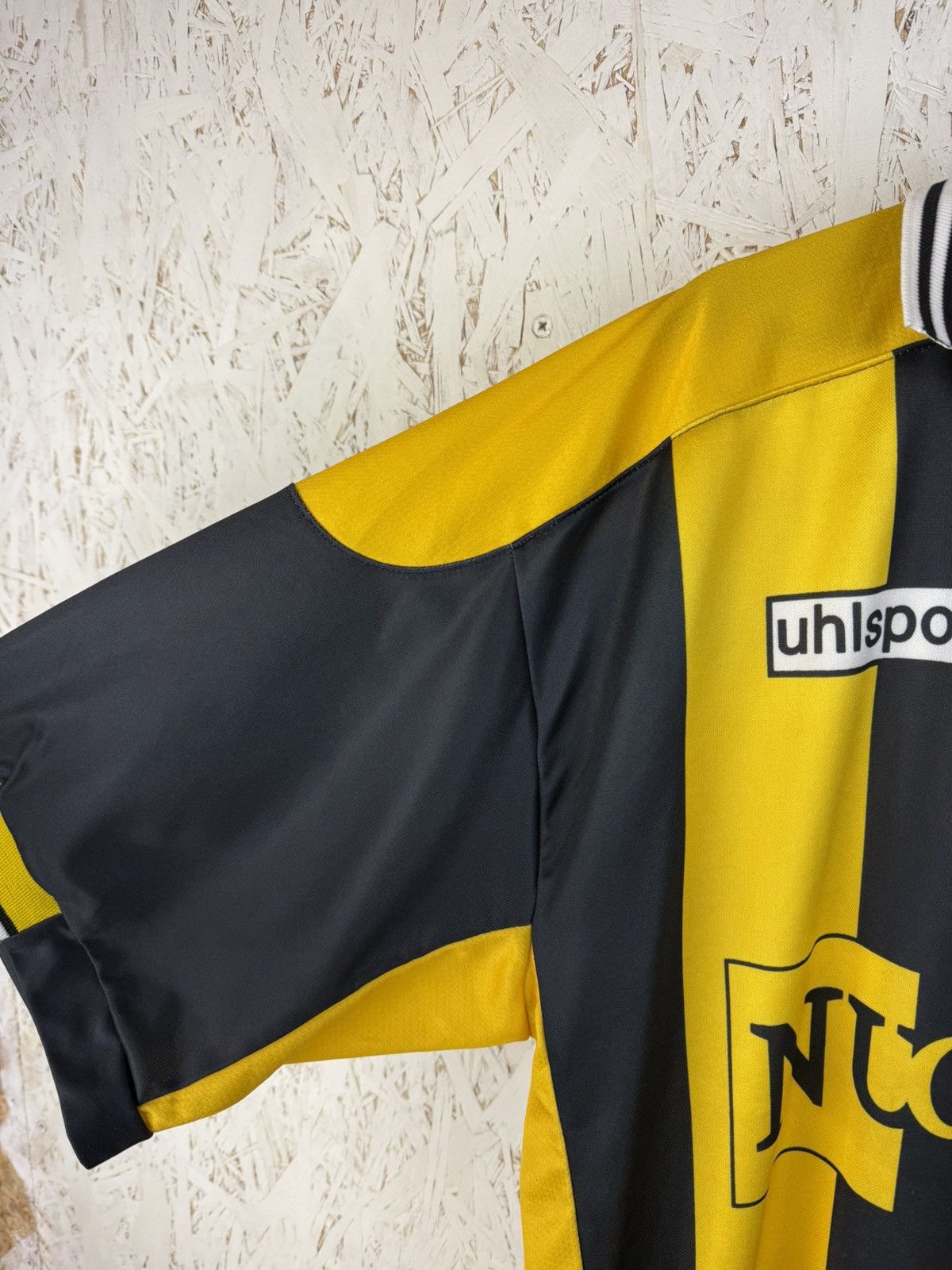 Vintage 90s Uhlsport Vitesse 1999/00 Home Kit Soccer Jersey XL Size US XL / EU 56 / 4 - 6 Thumbnail