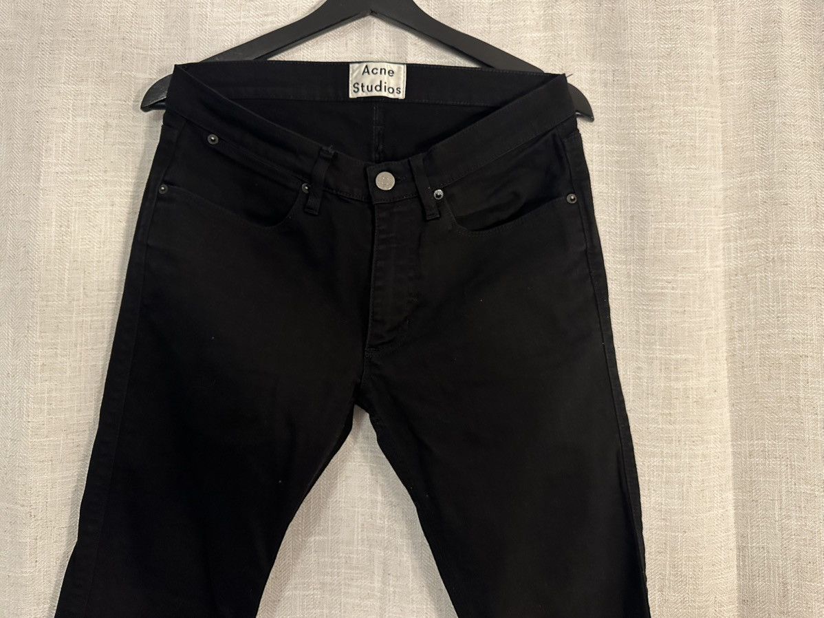 Acne Studios Acne Studios Max Stay Cash Black Jeans Size US 30 / EU 46 - 2 Thumbnail