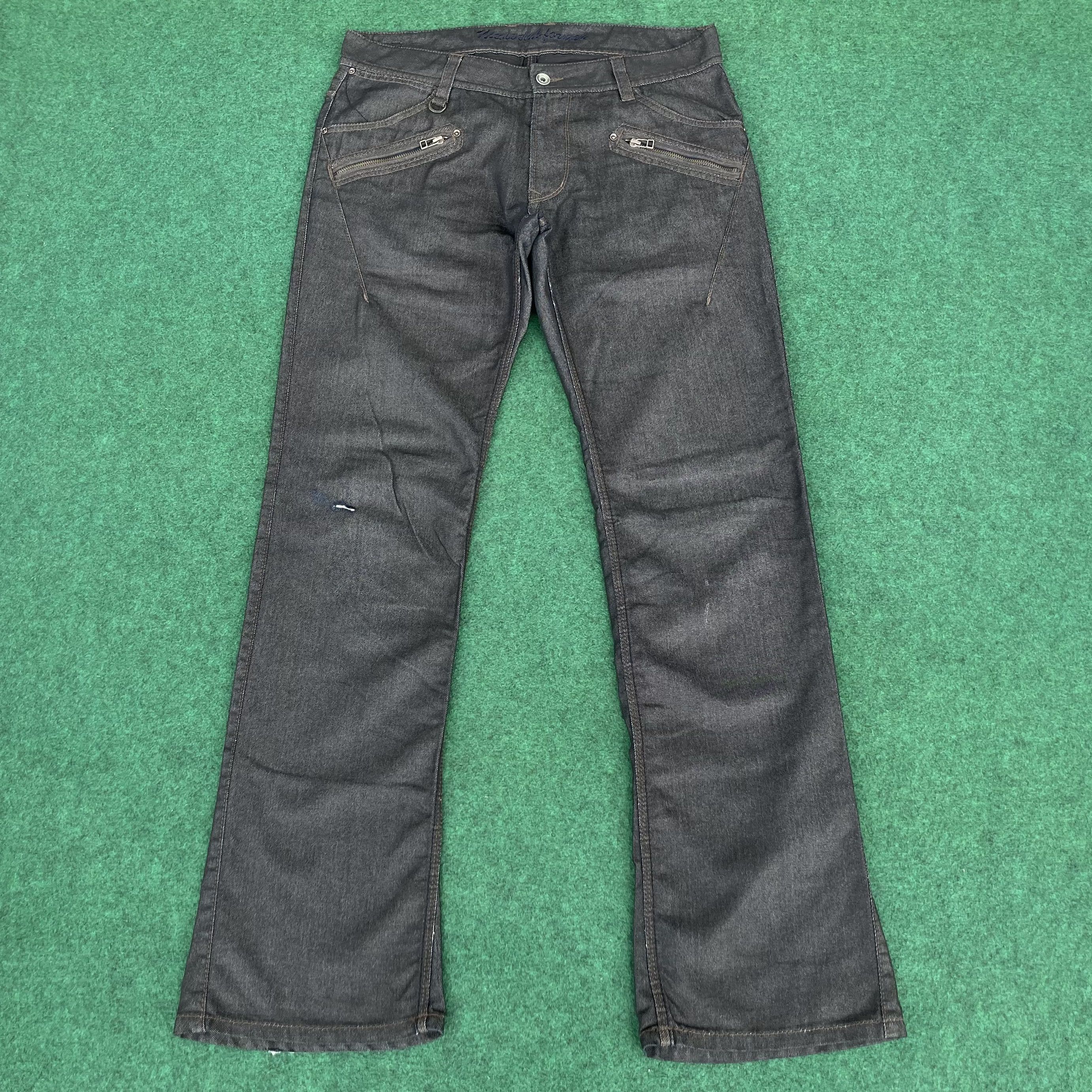 【00s】archive NICOLE CLUB black denim y2k 00s】archive NICOLE CLUB black denim y2k - メルカリ